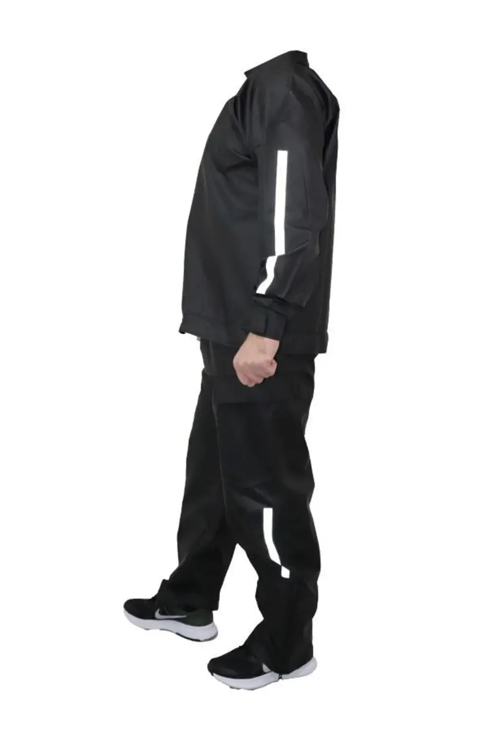 Yağmurluk Takım (Bahçıvan Tipi Askılı Pantolon Ve Mont) - Siyah