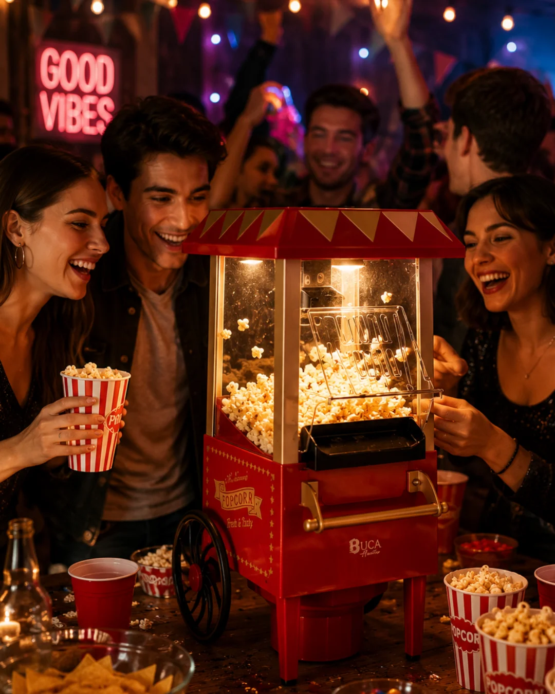 Yağsız Popcorn Makinesi Hızlı Sıcak Hava Mısır Patlatıcı Ev Tipi Kullanım Fiyatı, Yorumları ve Özellikleri