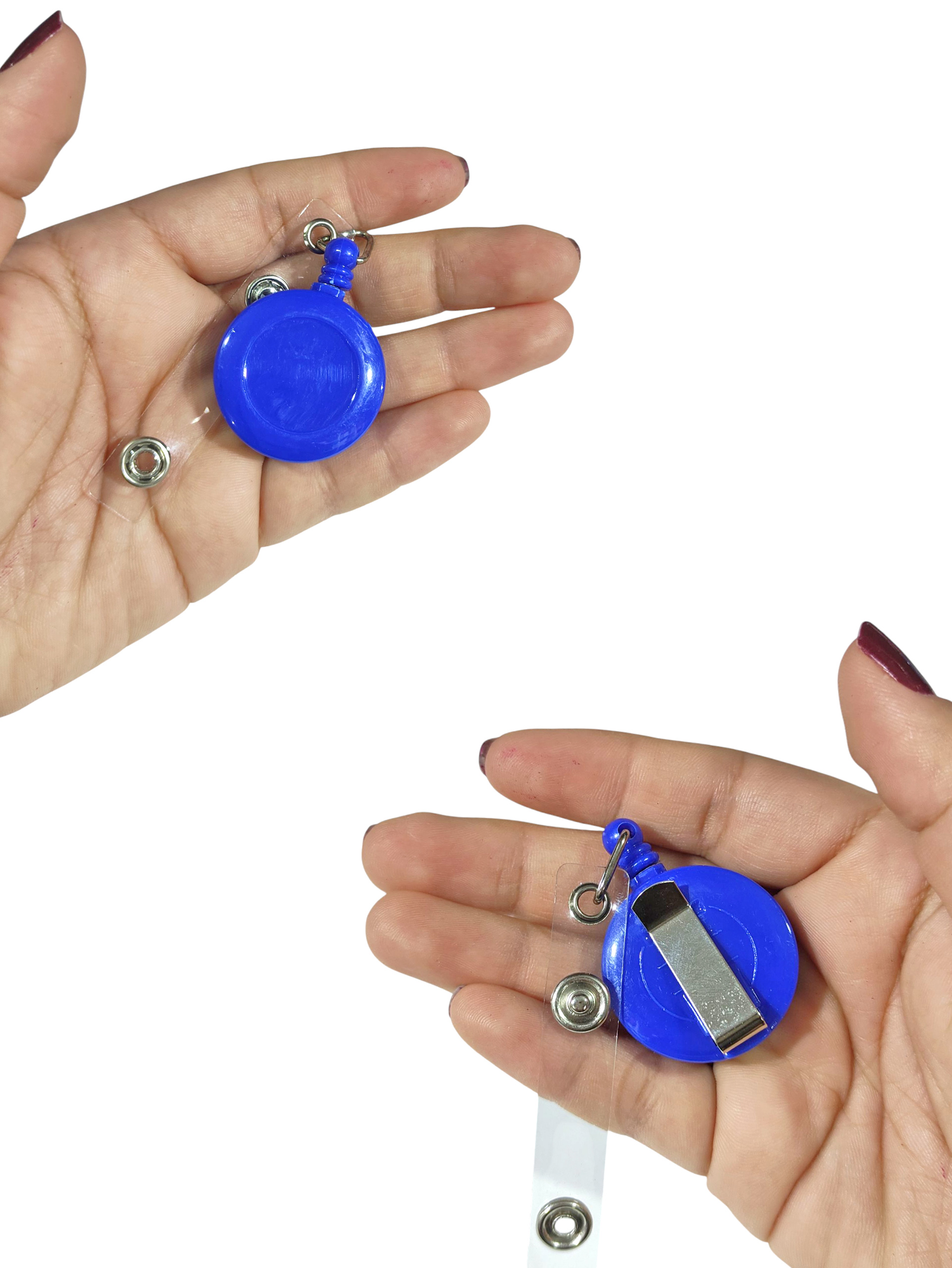 Limmy Yaka Kartı Yoyosu Uzayabilen Kancalı Yoyo Aparatı - Mavi