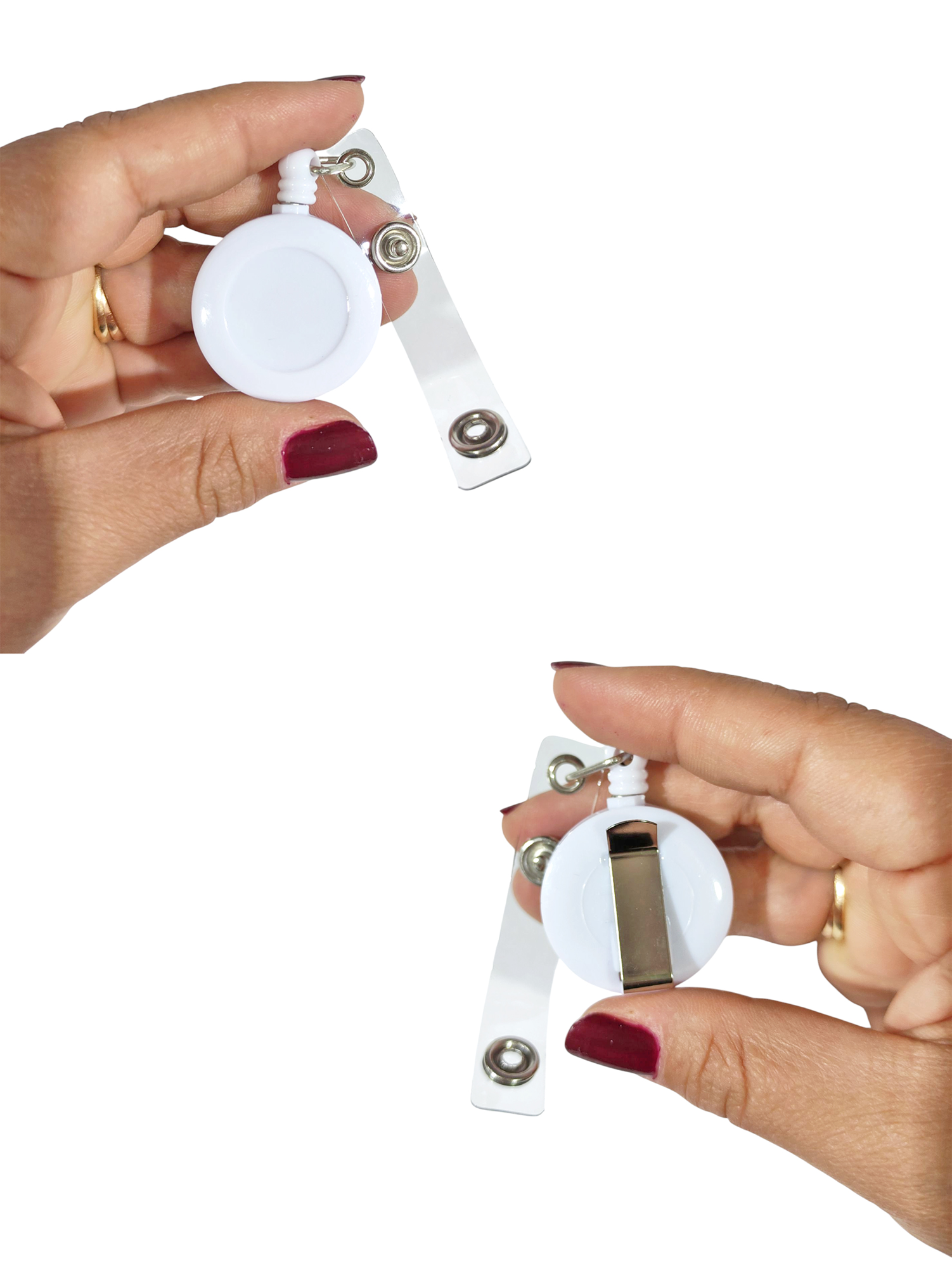 Limmy Yaka Kartı Yoyosu Uzayabilen Kancalı Yoyo Aparatı - Beyaz