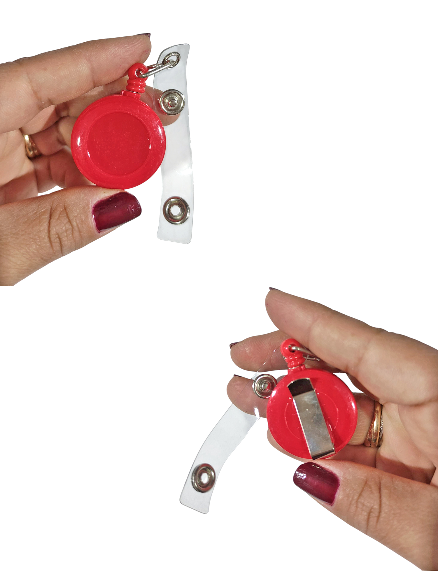 Limmy Yaka Kartı Yoyosu Uzayabilen Kancalı Yoyo Aparatı - Kırmızı