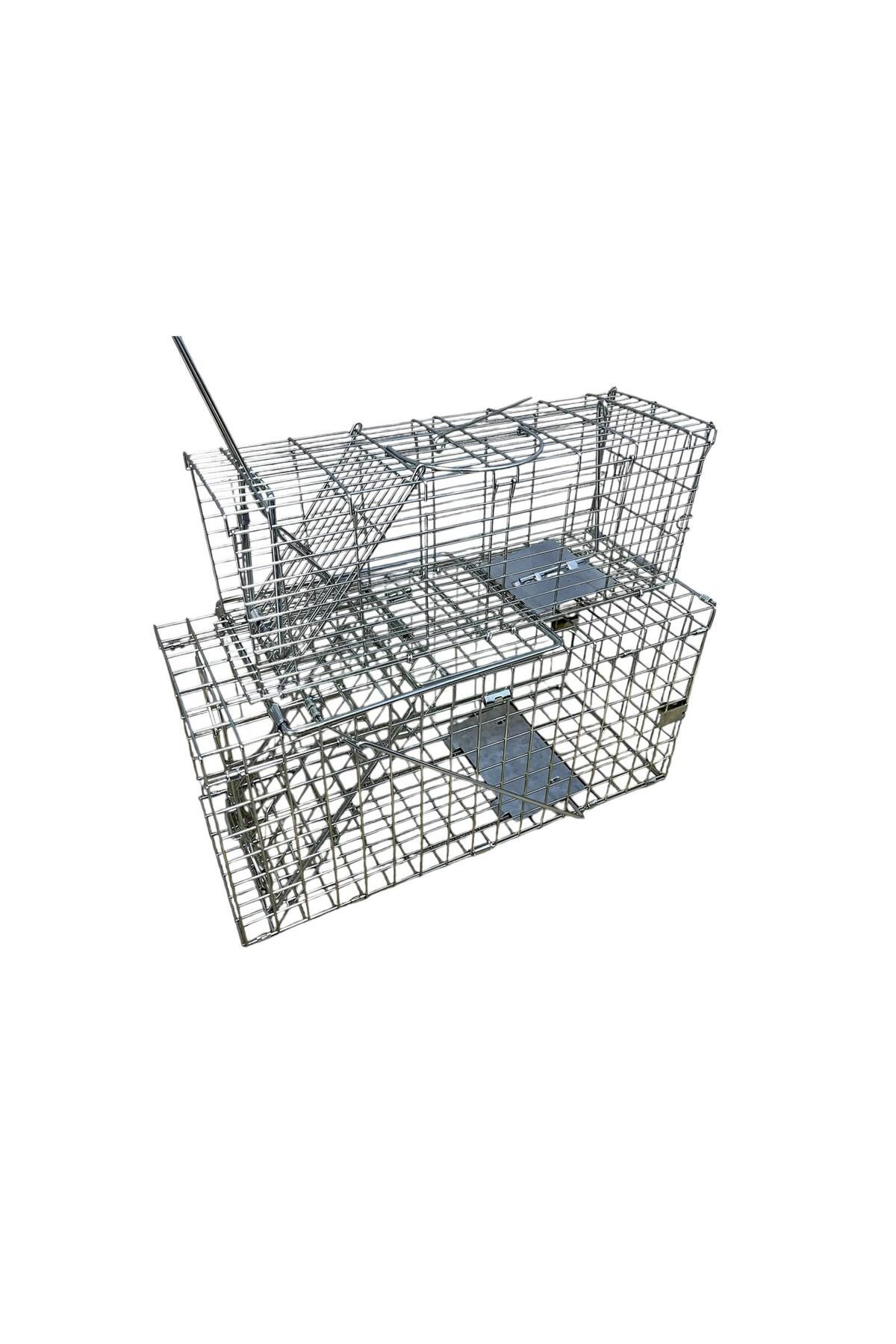 Ekvet Yakalama Kapanı Katlanır 37 X 13 X 15 Cm Çift Kapılı