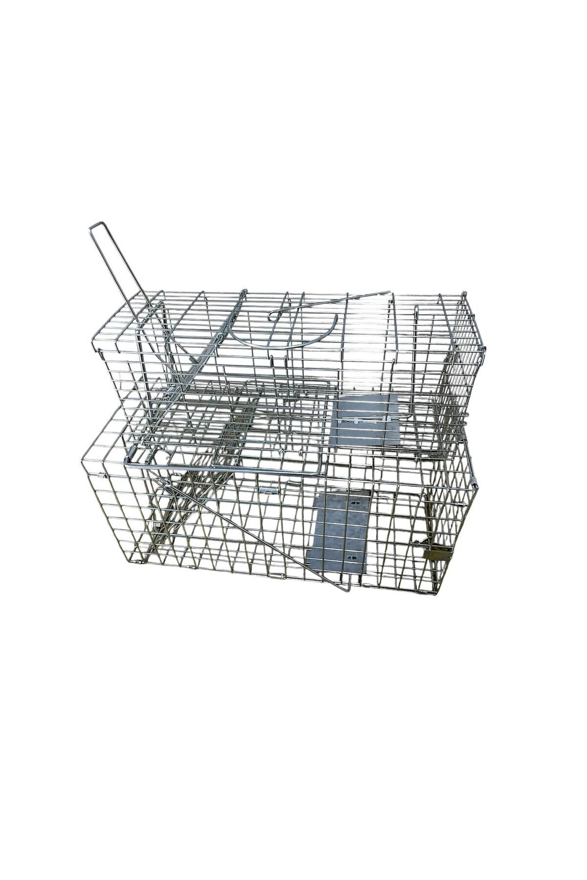 Ekvet Yakalama Kapanı Katlanır 37 X 13 X 15 Cm Çift Kapılı