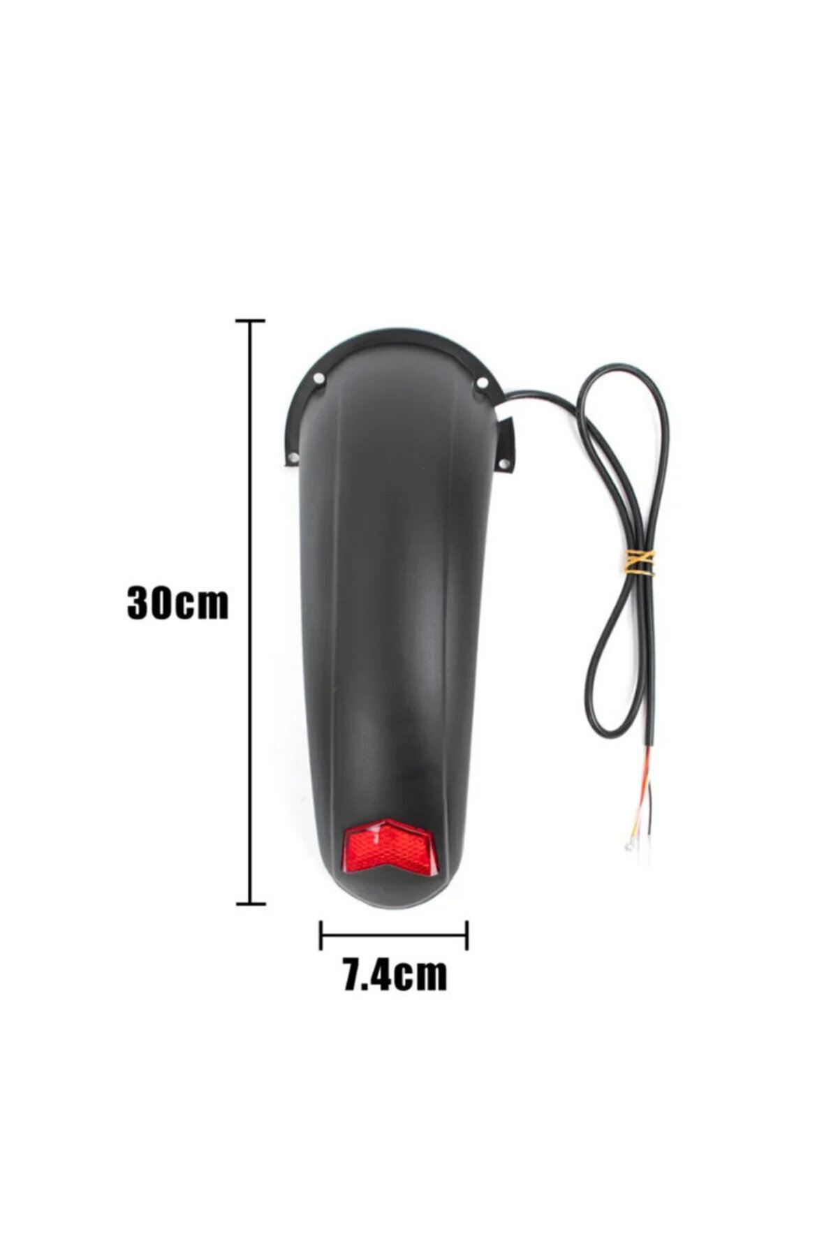 Home Yakasuma Jaguar Elektrikli Scooter Uyumlu Fren Lambalı Arka Çamur