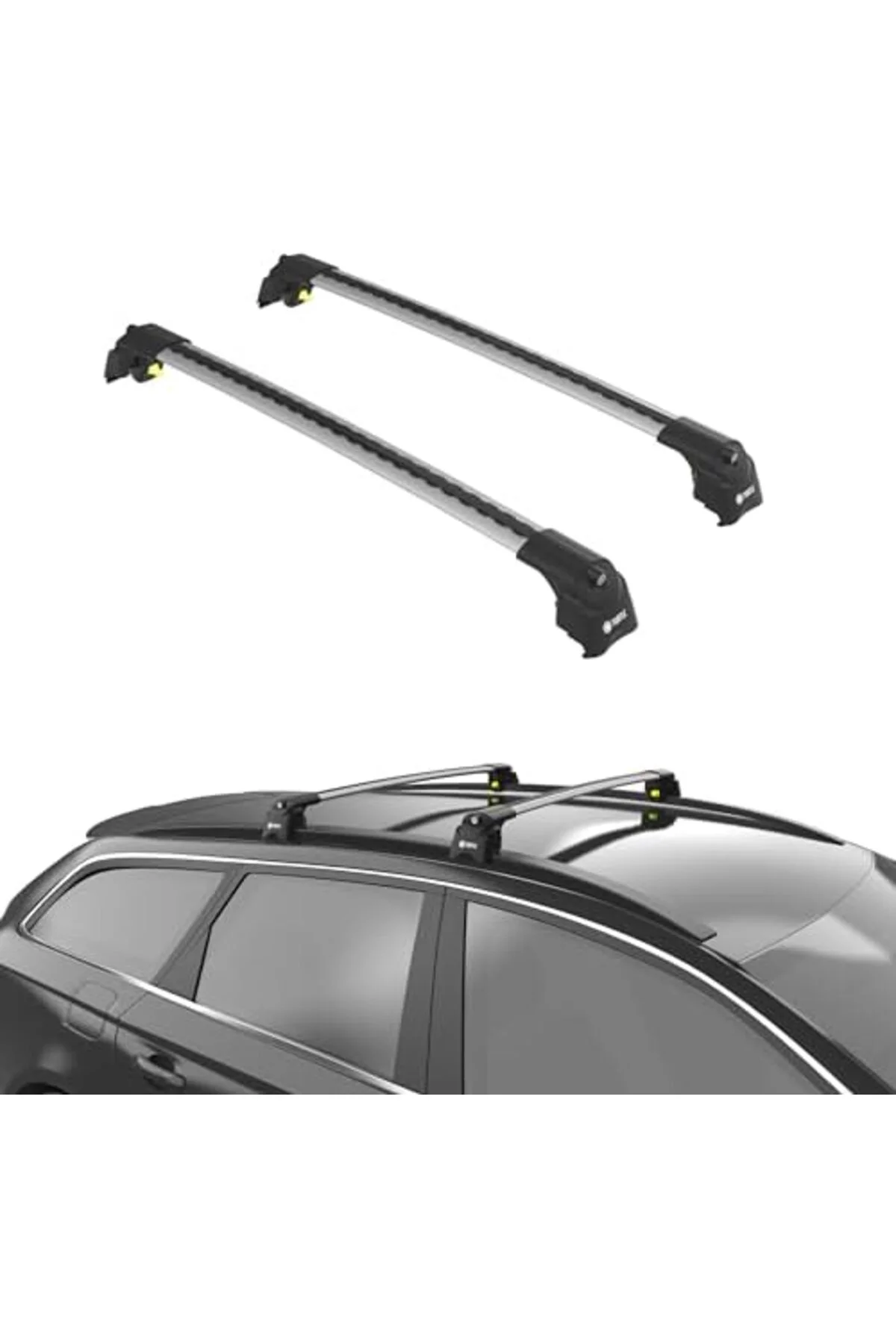 YAKE STORE Kia Grand Carnival (Yp) 2015-2020 ile uyumlu Ara Atkı Air2 Gri YAKE STORE 2940