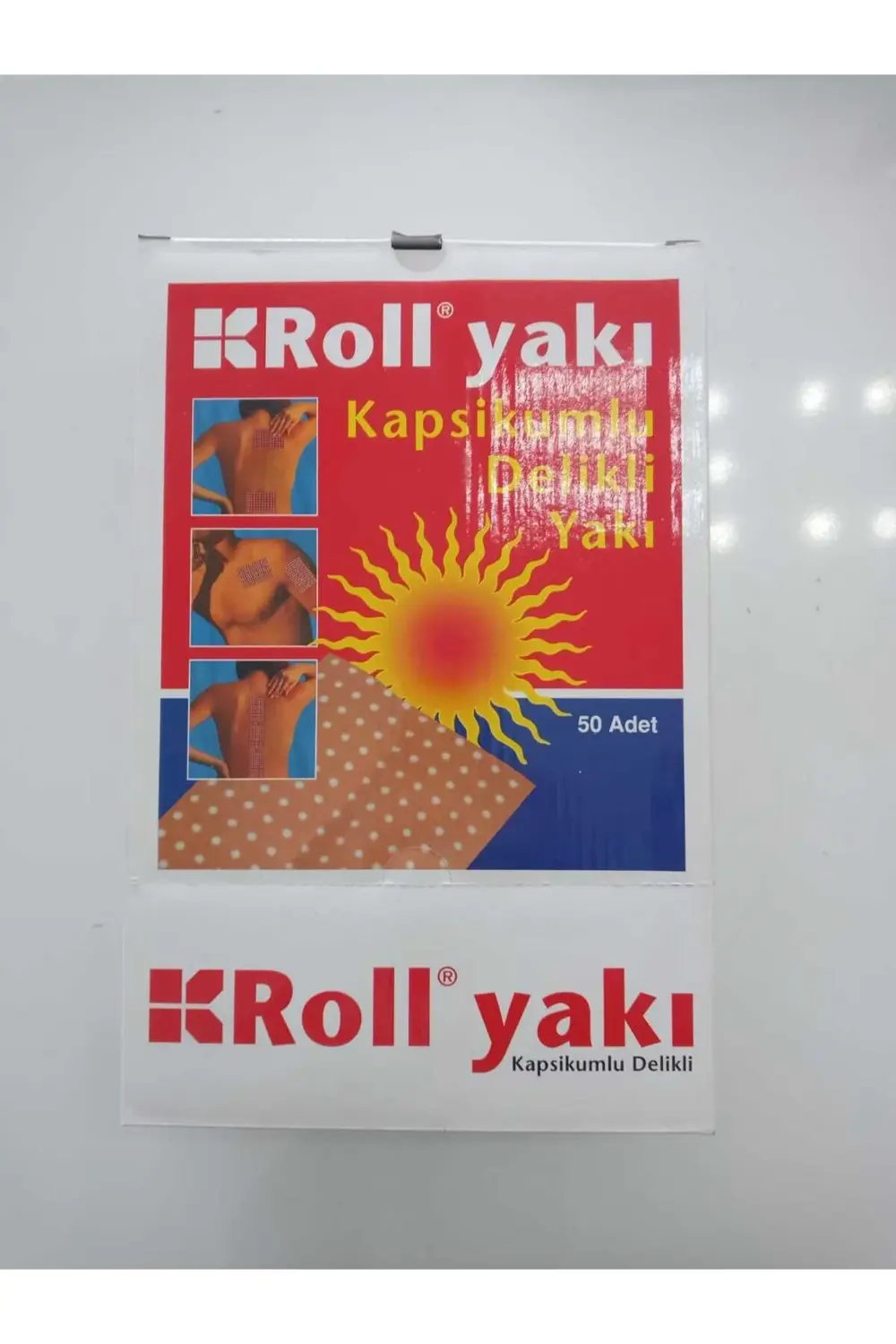 YAKI 50 ADET KAPSİKUMLU DELİKLİ YAKI