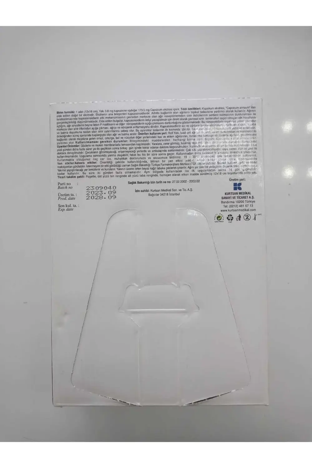 YAKI 50 ADET KAPSİKUMLU DELİKLİ YAKI