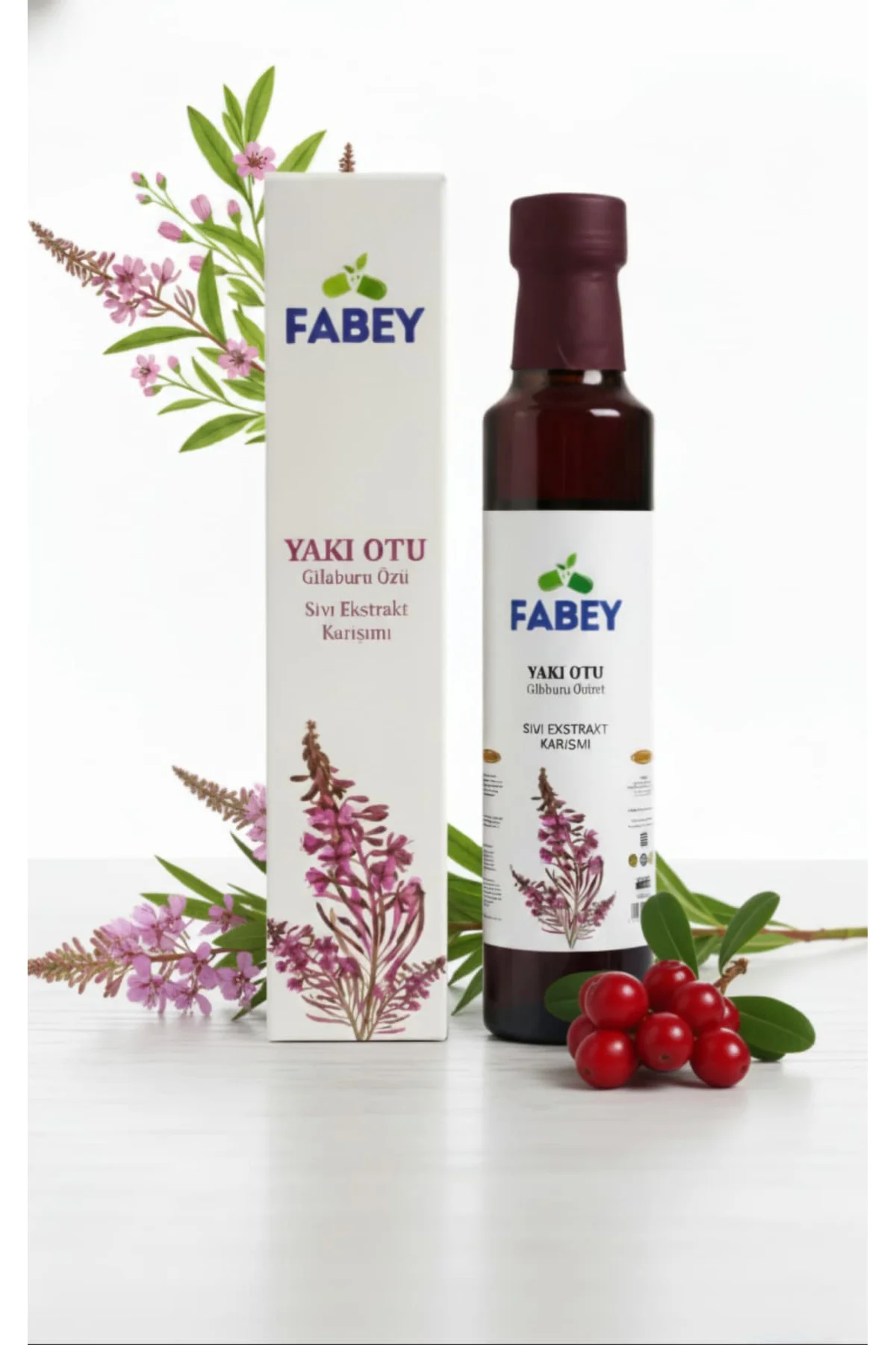 Yakı Otu & Gilaburu Özü Sıvı Ekstrakt Karışımı 250ml
