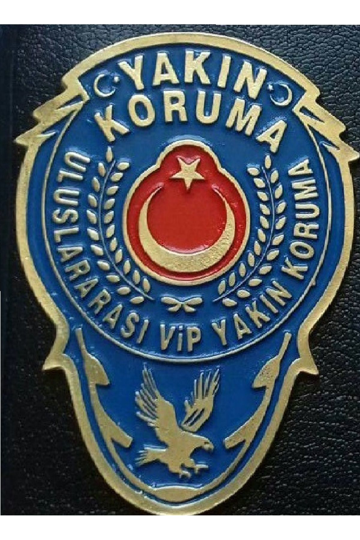 Aldatmaz Askeri Malzeme Yakin Koruma Cüzdan Rozeti Satinal-Sadece Yakin Koruma Personelin