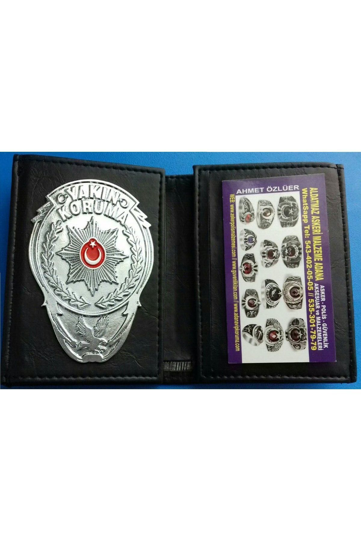 Yakın Koruma Kemer Rozeti Ve Yakın Koruma Rozetli Cüzdanı Al-sıvı