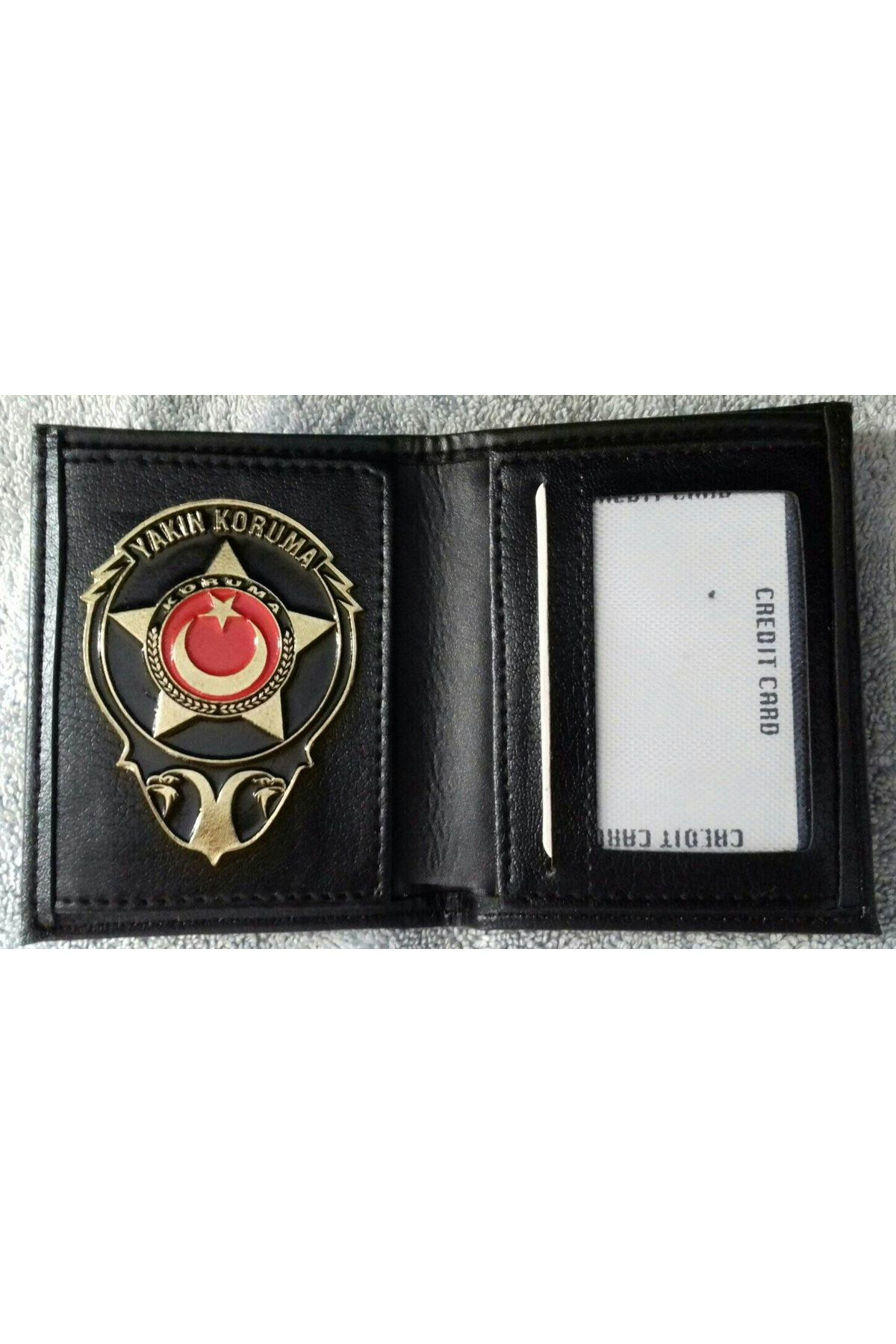 Yakın Koruma Kemer Rozeti Ve Yakın Koruma Rozetli Cüzdanı Al-sıvı