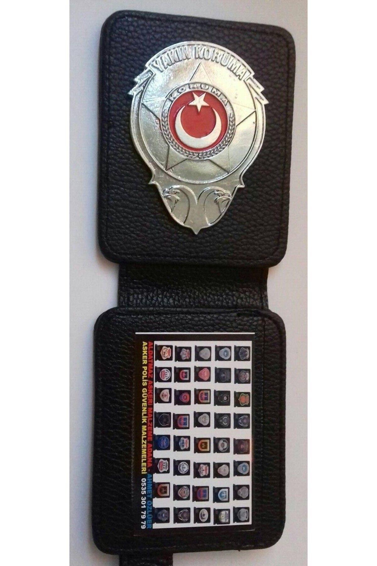 Aldatmaz Askeri Malzeme Yakin Koruma Rozetli Cüzdani (2 Adet ) Satinal-Sivile Satilmaz.