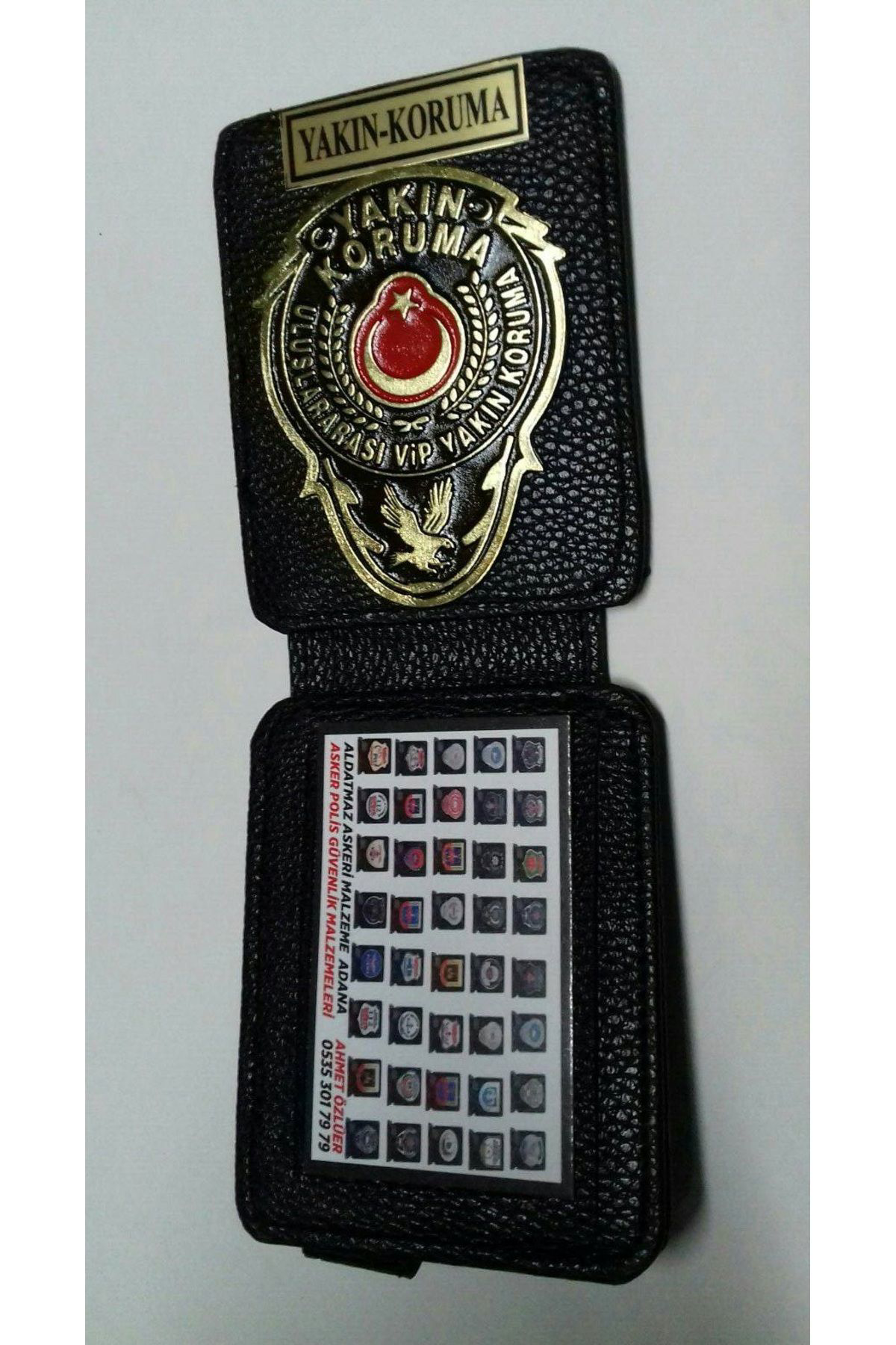 YAKIN KORUMA ROZETLİ CÜZDANI 2 ADET SATINAL-SIVILE SATILMAZ.