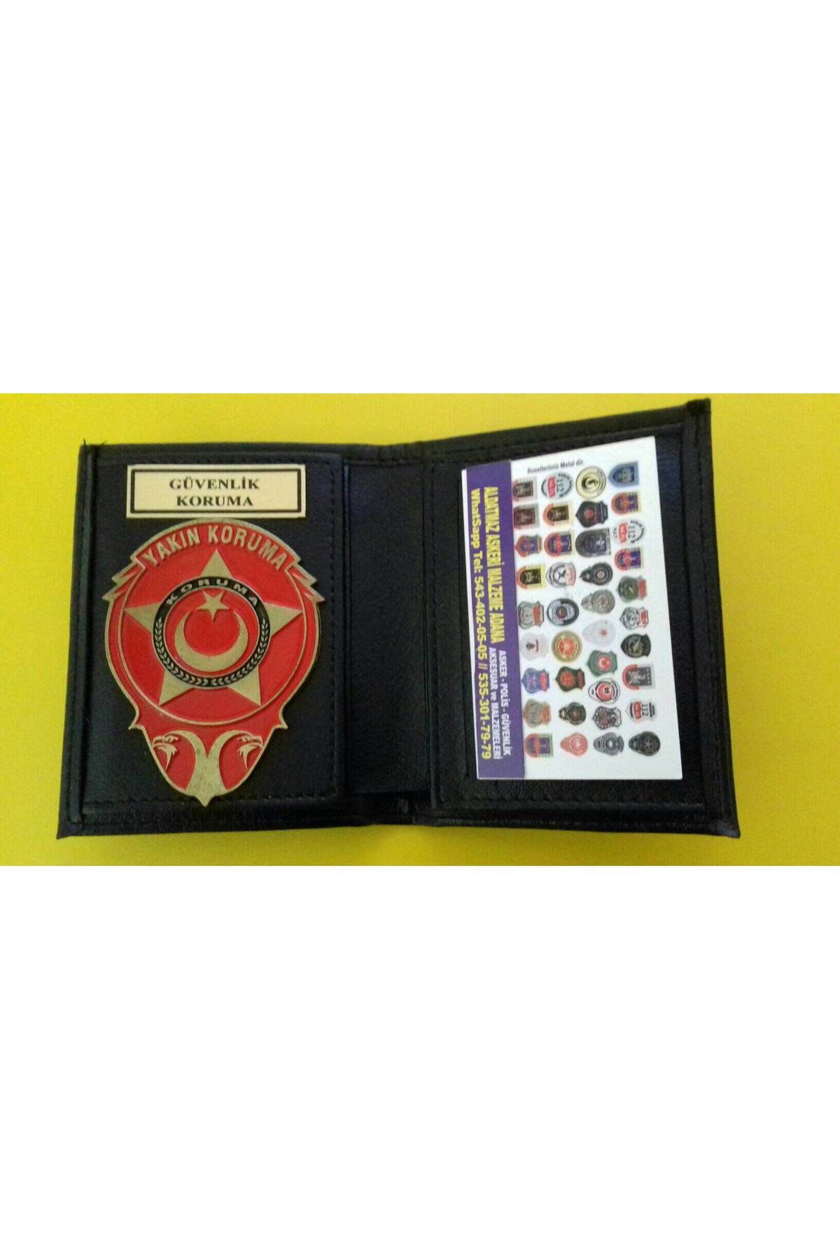 Yakın Koruma Rozetli Cüzdanı,Al.Sadece Yakın Koruma Görevlisi Sip