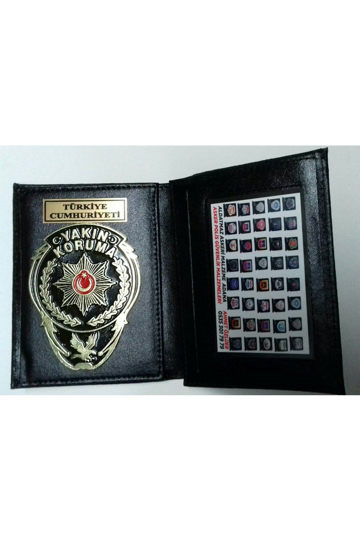 Aldatmaz Askeri Malzeme Yakin Koruma Rozetli Cüzdani Satinal,Siparis Ver.Sivile Satilmaz.