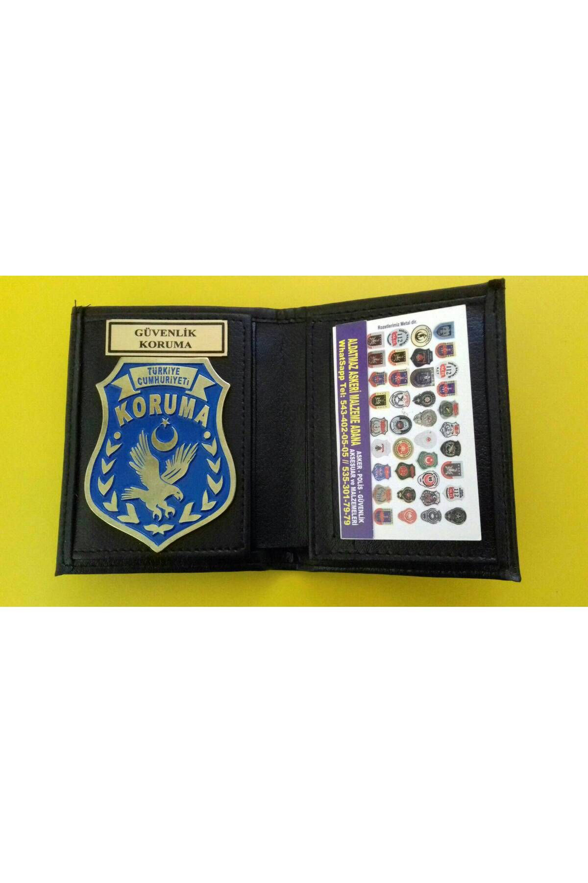 Yakın Koruma Rozetli Cüzdanı,Al.Sadece Yakın Koruma Görevlisi Sip