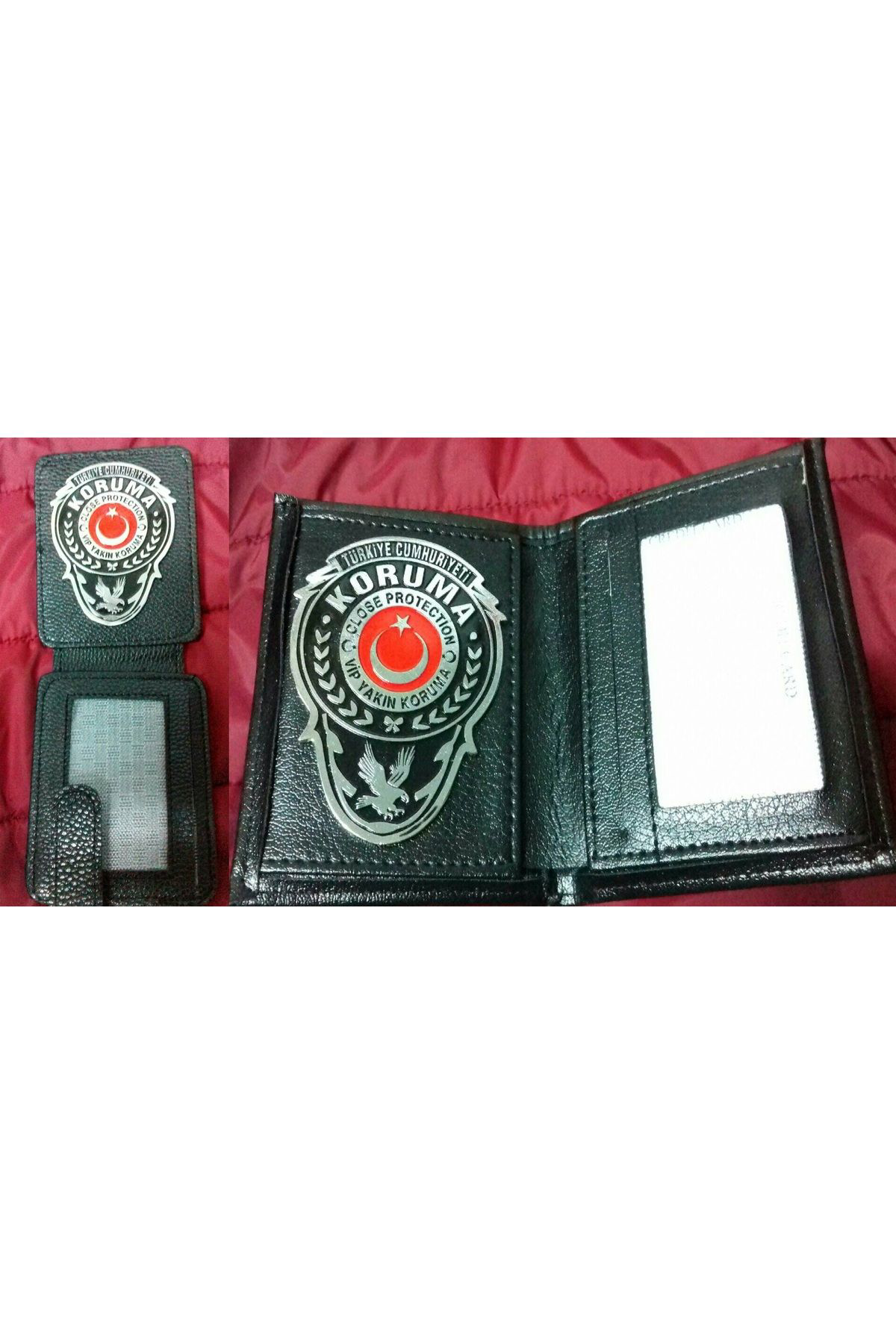 YAKIN KORUMA ROZETLI CÜZDANI 2-ADET , +1 ROZET SATINAL-SIVILE SAT