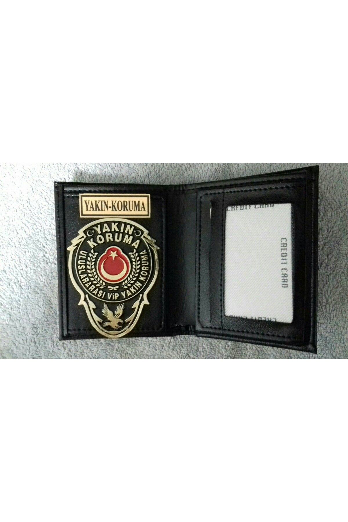 Aldatmaz Askeri Malzeme Yakin Koruma Rozetli Cüzdani Satinal-Sivile Satilmaz