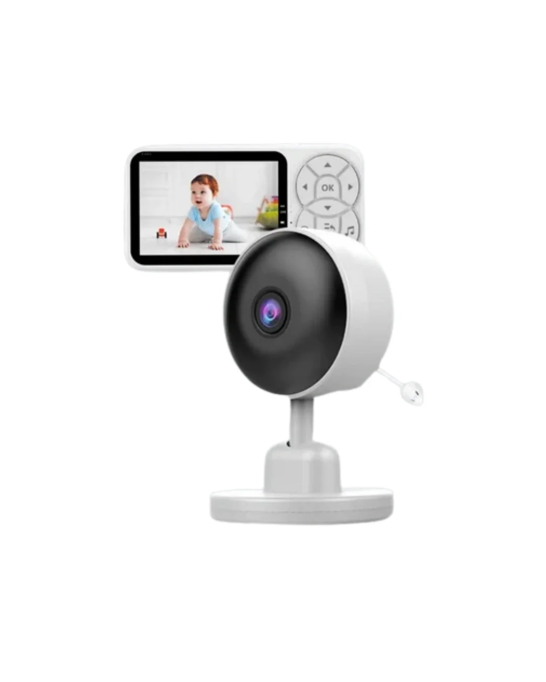 Yakınlaştırma Özellikli Gece Görüşlü Bebek İzleme Kamerası