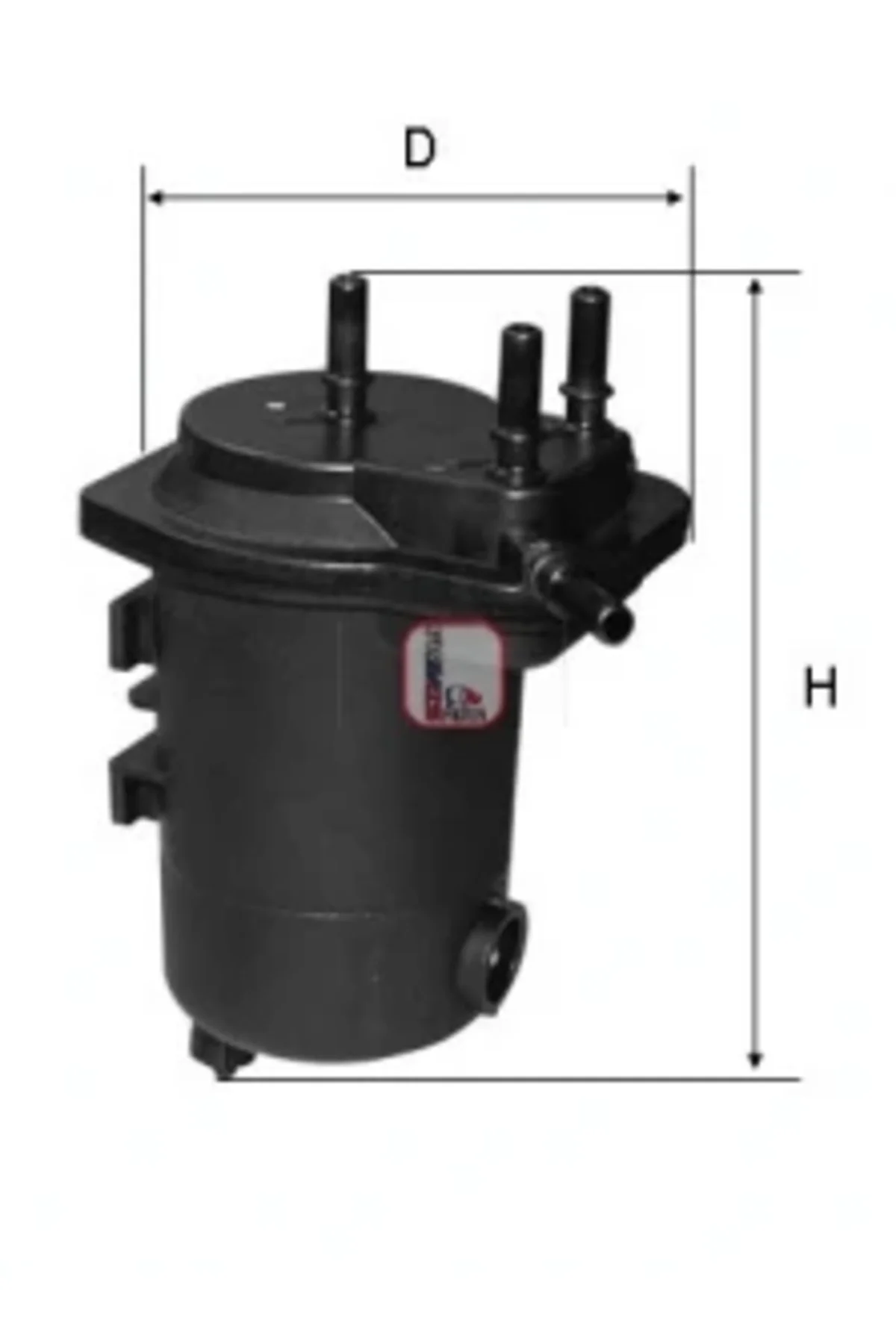 YAKIT FİLTRESİ (DELİKLİ) [ RENAULT MEGANE II 1.5 DCI 2002-2010, S