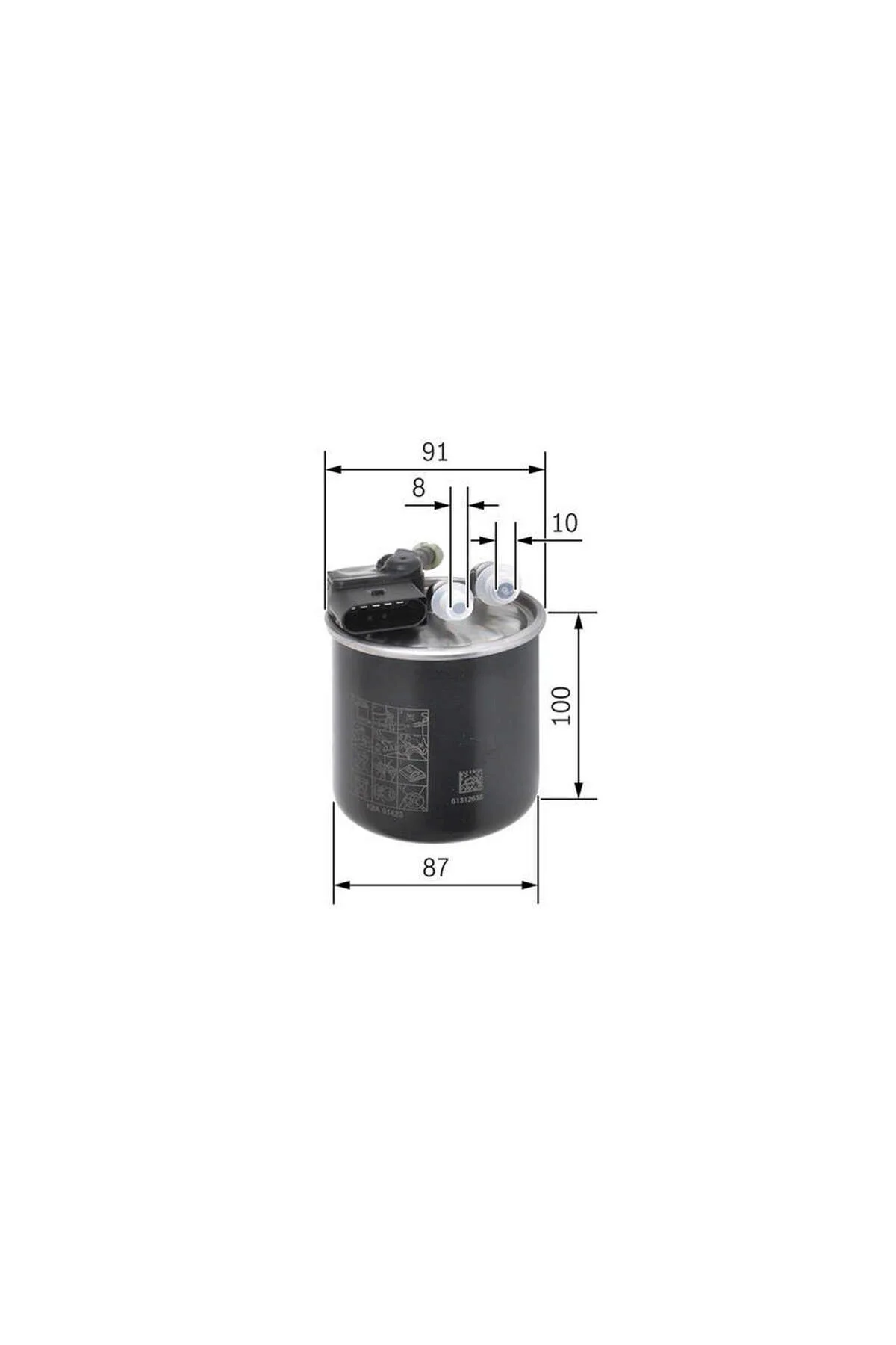 YAKIT FİLTRESİ DİZEL MERCEDES-BENZ C SERİSİ C180-200-220-250 08-14, CLS 220-250 BLUETEC 11-17 18051