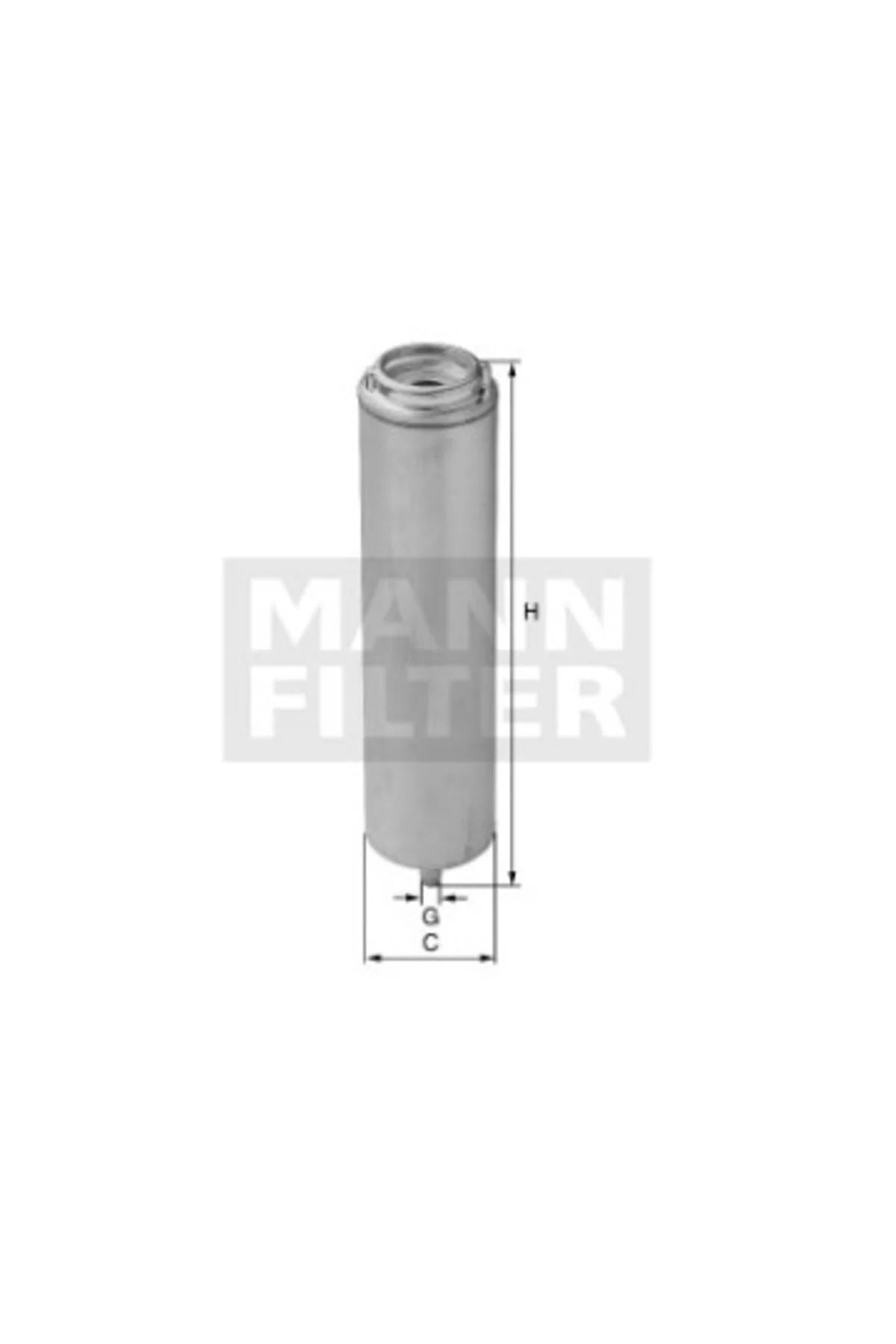 Yakıt Filtresi Mercedes Benz C180 Bluetec/d-c200 Bluetec/d 14man-