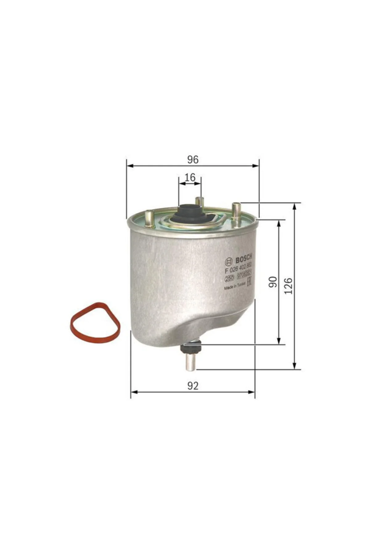 Yakıt Fıltresı P207 1.4-1.6 Hdı-p308-p508-p3008 F026402862