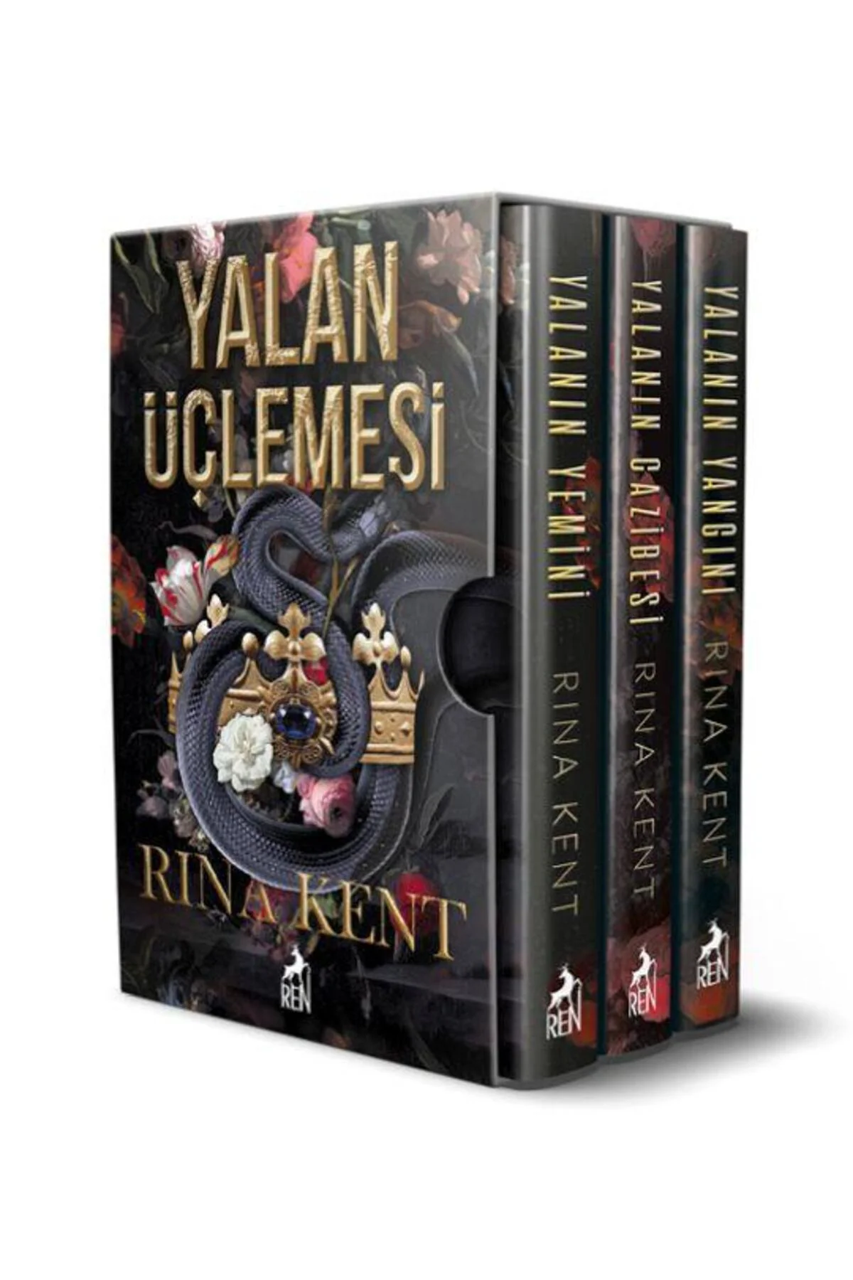 Yalan Üçlemesi (3 Kitap Set) / Ren Kitap / Rina Kent
