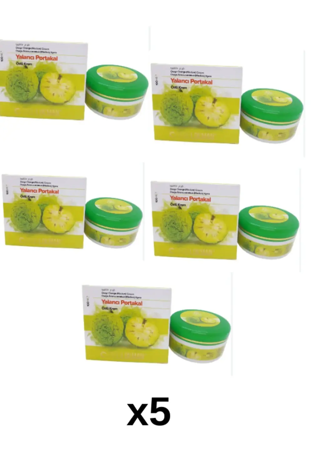 Yalancı Portakal Kremi - 100 Ml X 5 adet