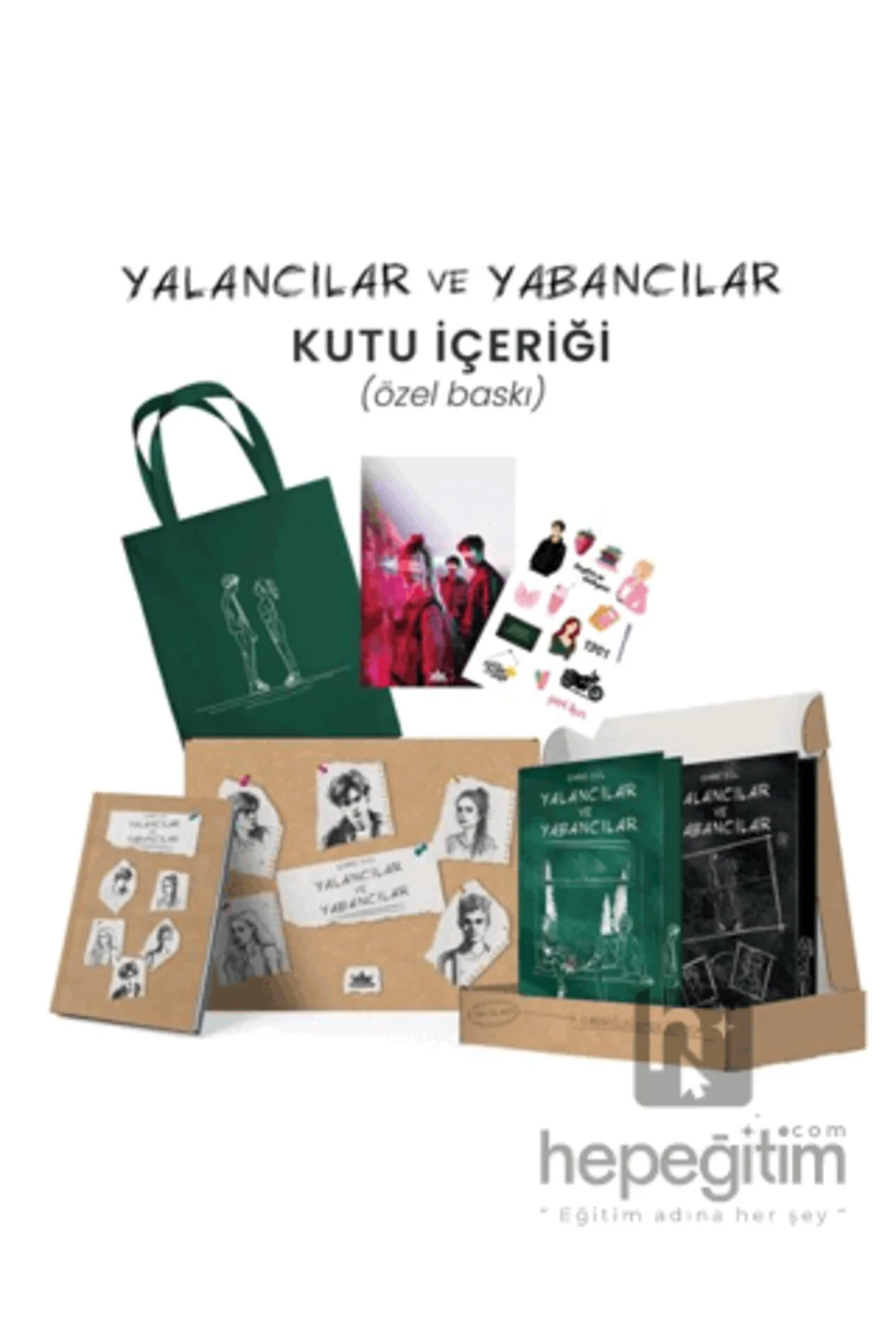 Yalancılar ve Yabancılar Serisi İki Kitaplık Hediyeli Set (Özel Baskı)