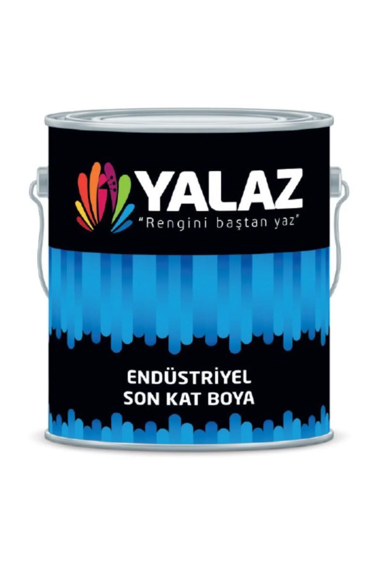 Yalaz Endüstriyel Boya 2,5 Kg 5005 Boncuk Mavi