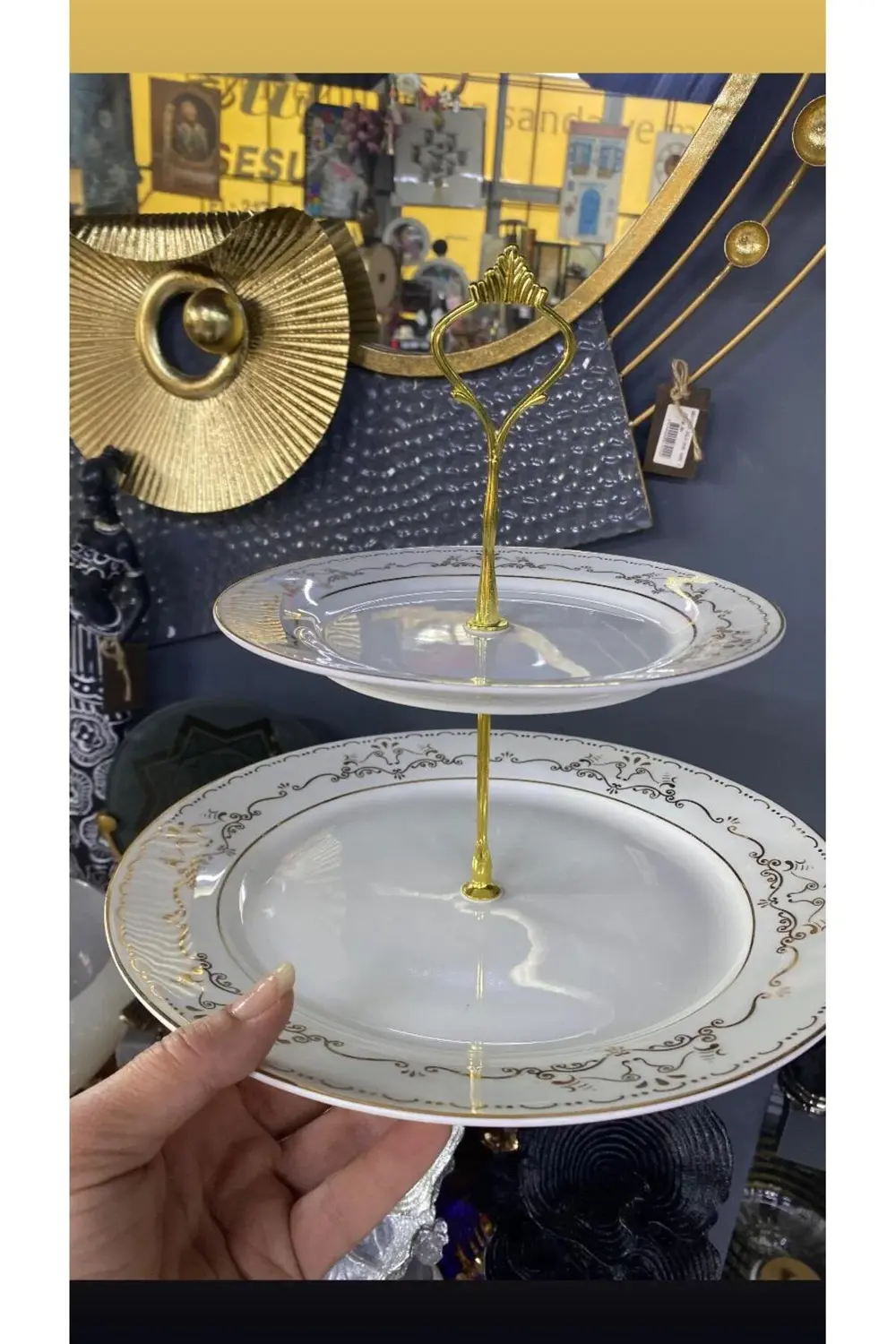 Yaldızlı Katlı Kurabiyelik