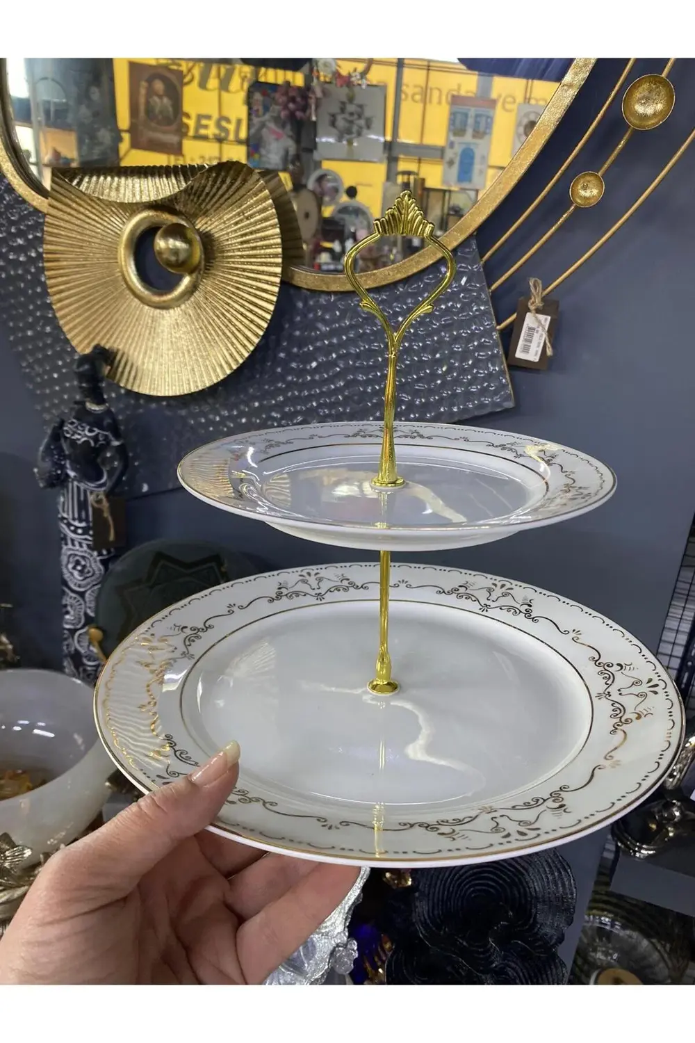 Yaldızlı Katlı Kurabiyelik