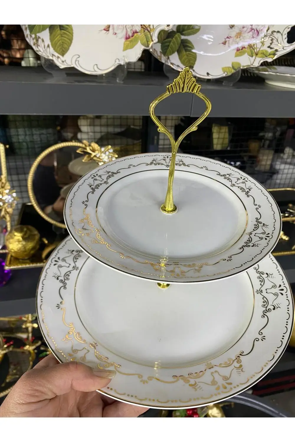 Yaldızlı Katlı Kurabiyelik