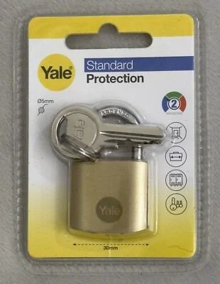 YALE 30 mm Pirinç Asma Kilit