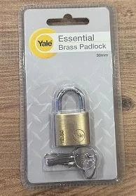 YALE 30 mm Pirinç Asma Kilit YALE 30 mm Pirinç Asma Kilit