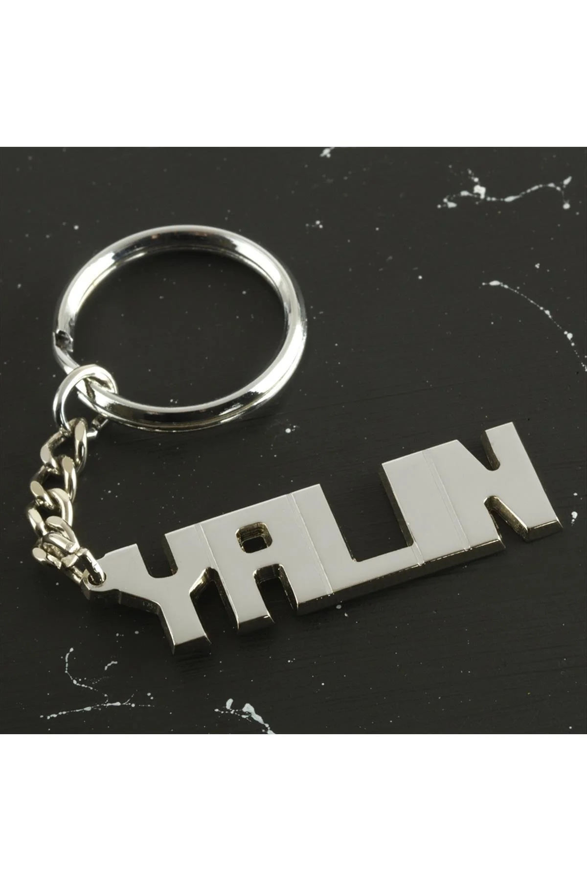 Yalın İsimli Anahtarlık