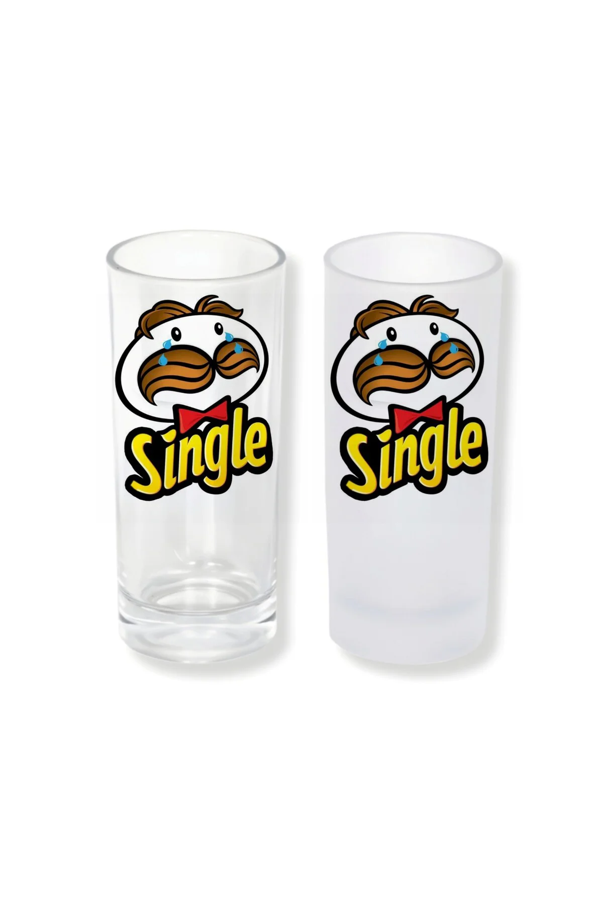 Yalnız Pringles Buzlu / Buzsuz Seçenekli Rakı Bardağı – 1 Adet Şı