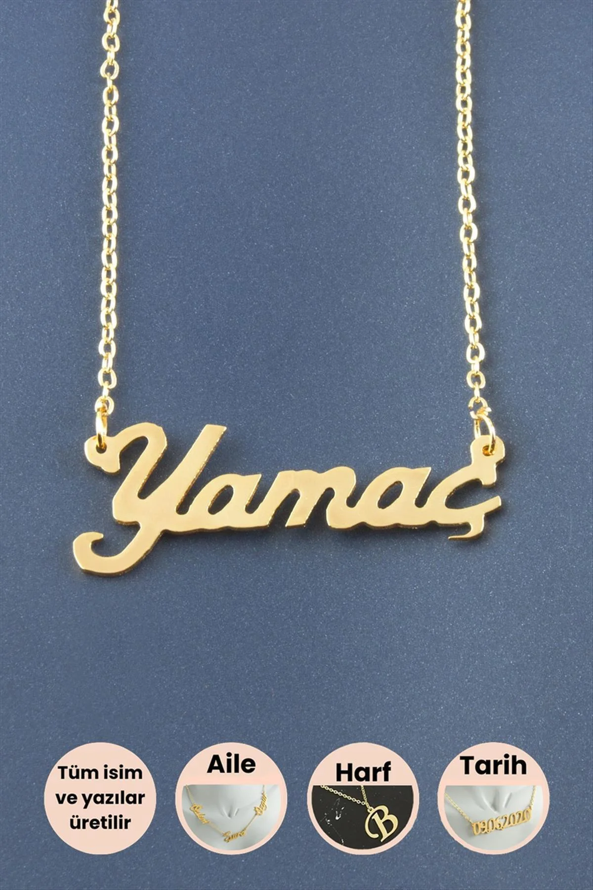Yamaç İsimli Kolye Yamaç İsimli Kolye