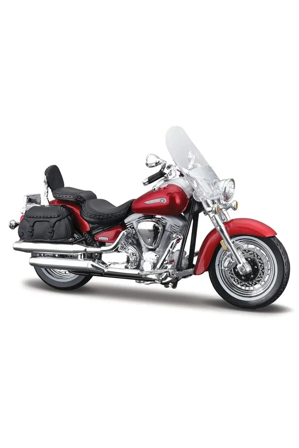 Yamaha 1/18 2001 Road Star Silverado Model Motosiklet