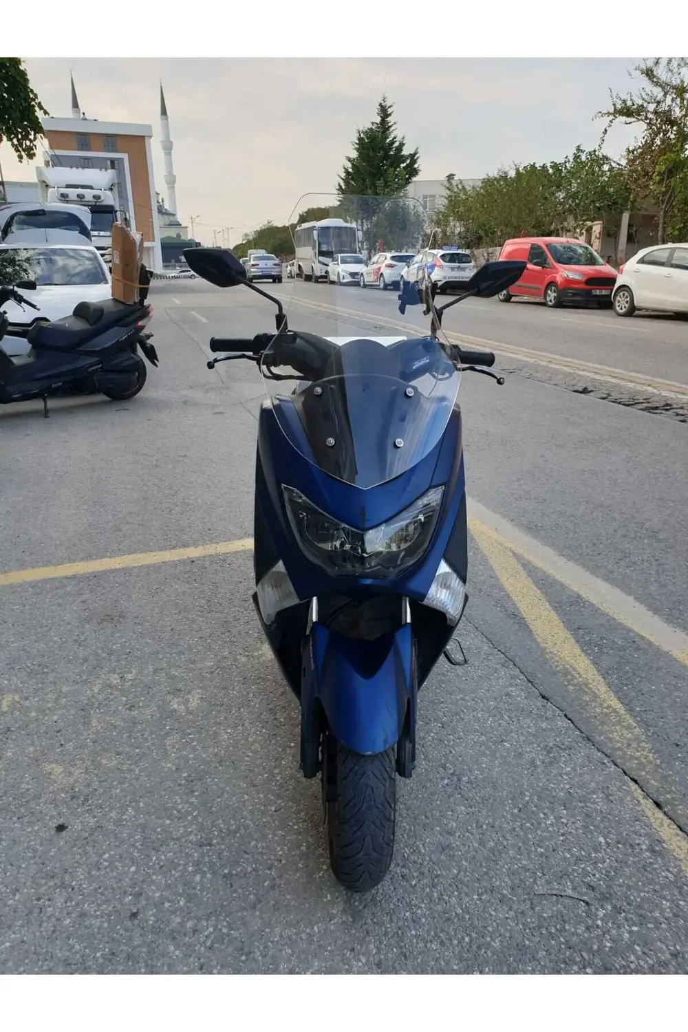 Yamaha Nmax Ön Cam 2015 2020 Model 69cm Şeffaf Renkli 4mm