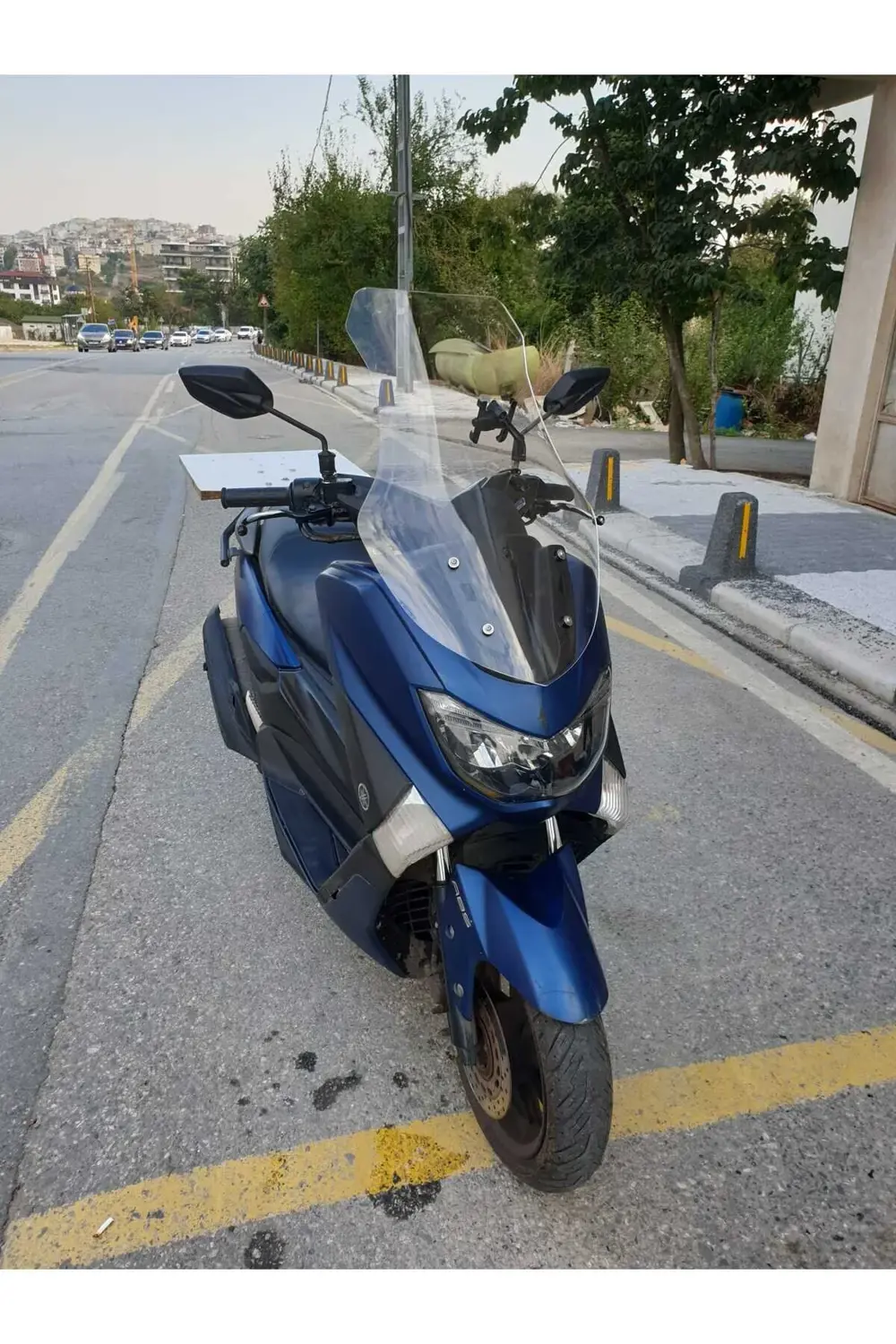 Yamaha Nmax Ön Cam 2015 2020 Model 69cm Şeffaf Renkli 4mm