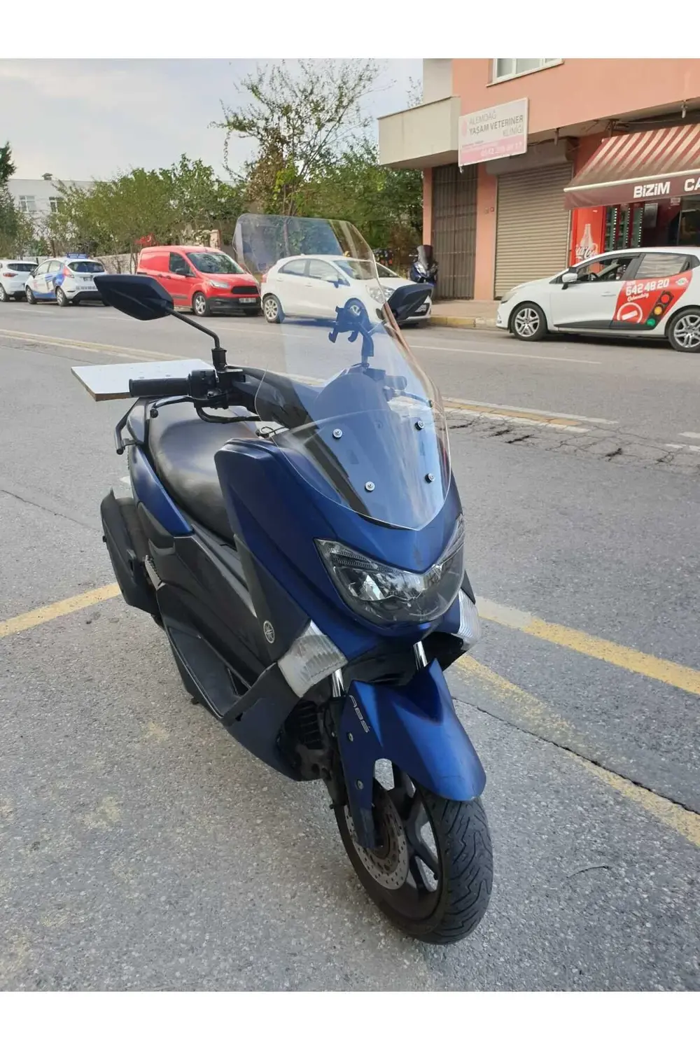 Yamaha Nmax Ön Cam 2015 2020 Model 69cm Şeffaf Renkli 4mm