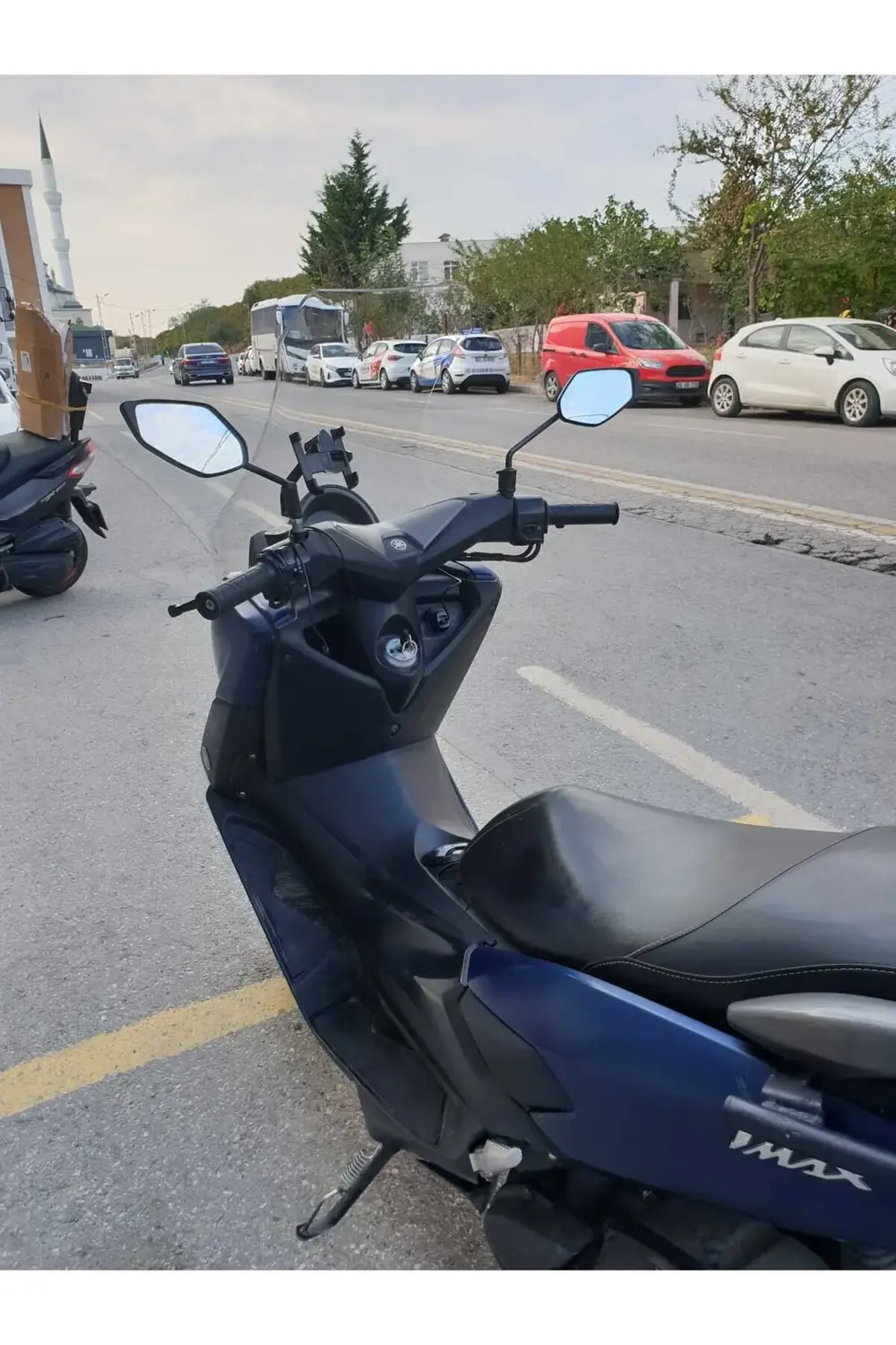 Yamaha Nmax Ön Cam 2015 2020 Model 69cm Şeffaf Renkli 4mm