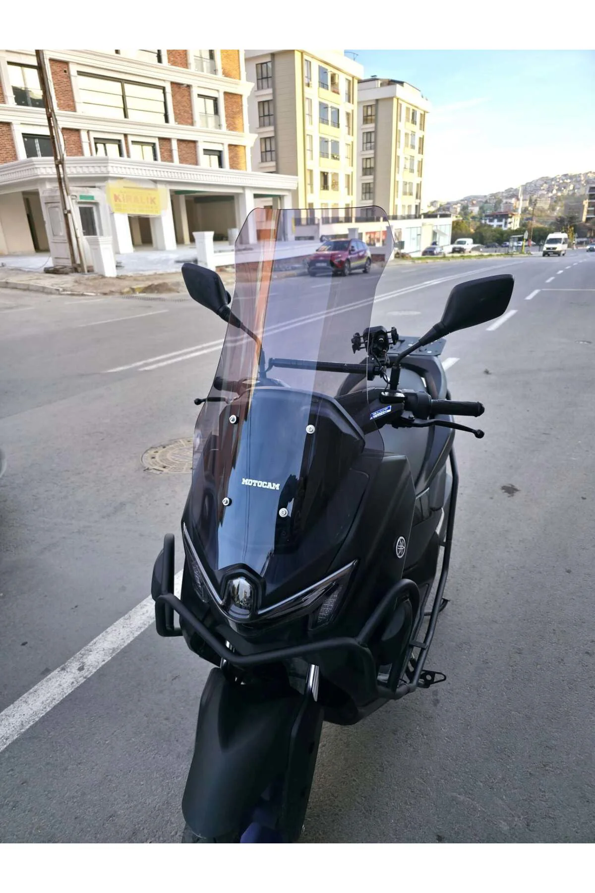 Yamaha Nmax Ön Cam 2025-2026 Model 72cm Füme Renkli 4mm