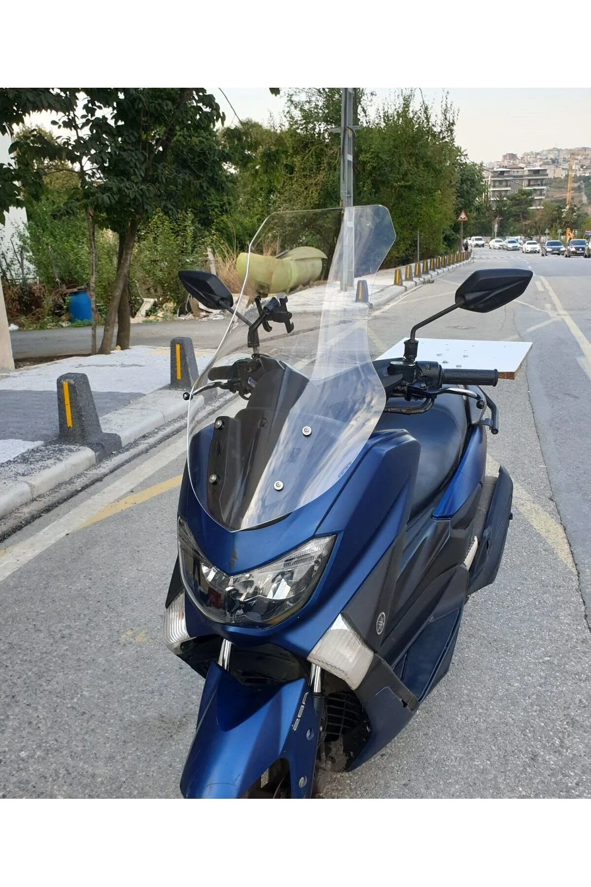 Yamaha Nmax Ön Cam 2015-2020 Model 69cm Şeffaf Renkli 4mm
