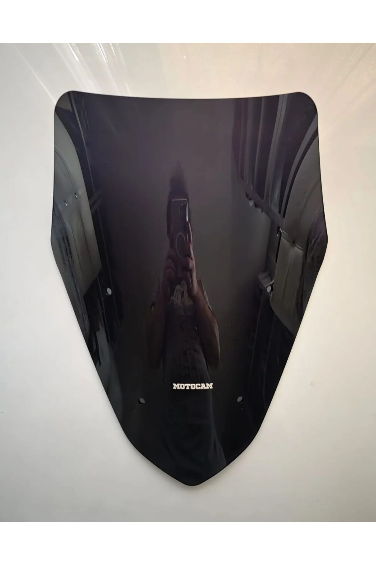 Yamaha Nmax Ön Cam 2021-2024 Model 43cm Siyah Renkli 4mm SPORTİF