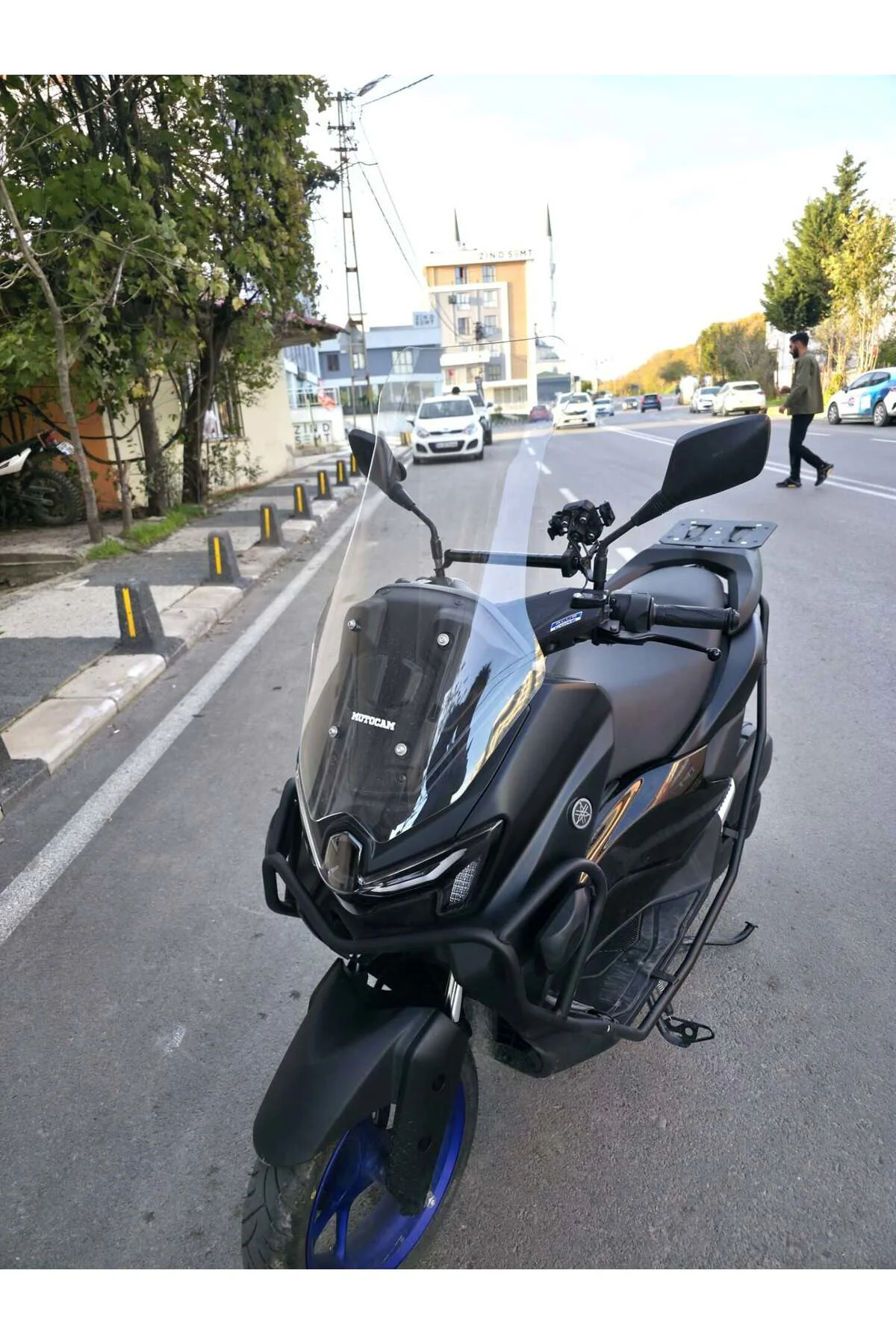 Yamaha Nmax Ön Cam 2025-2026 Model 72cm Şeffaf Renkli 4mm