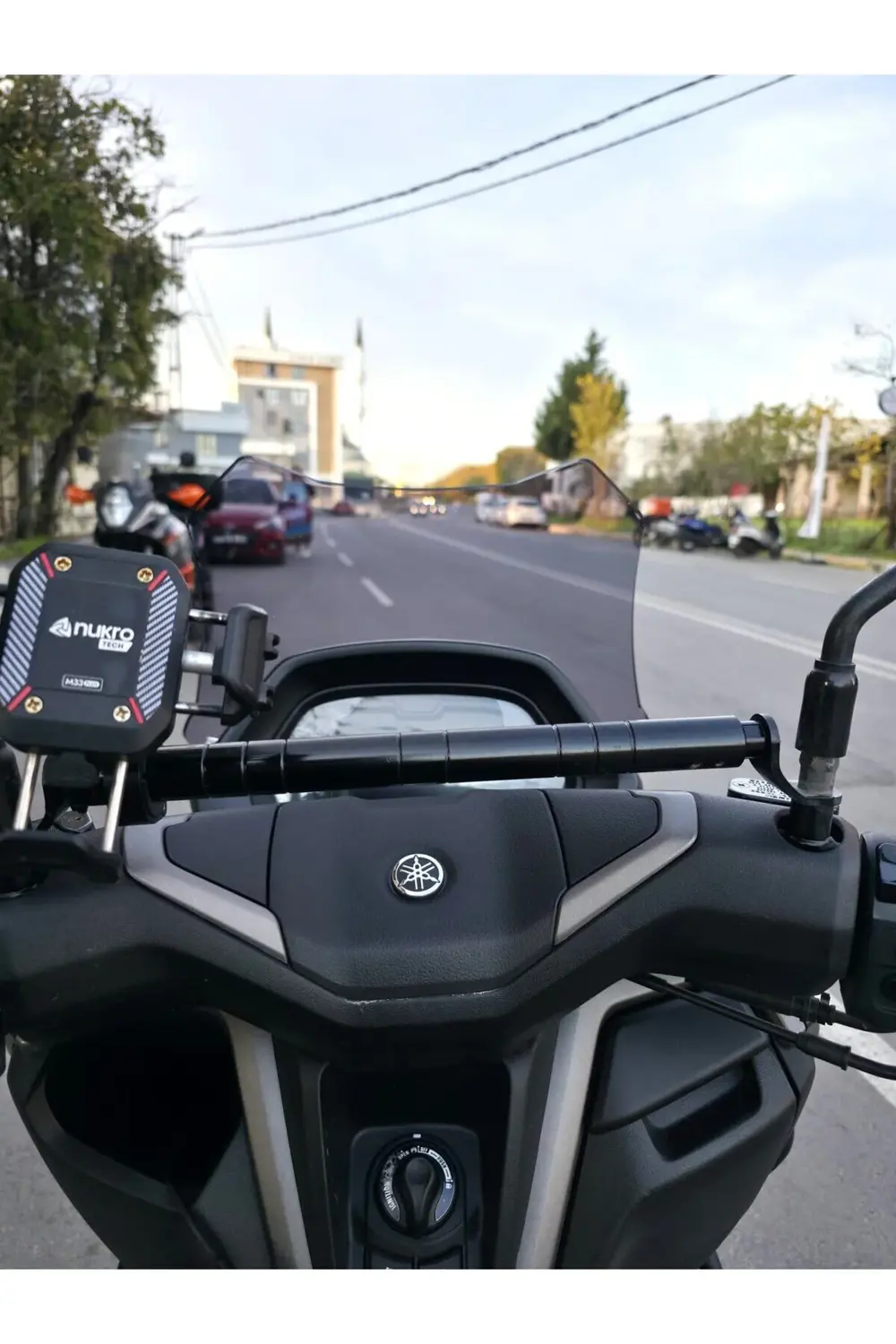 Yamaha Nmax Siperlik Ön Cam 2025 Model 49cm Füme Renkli 4mm Spor