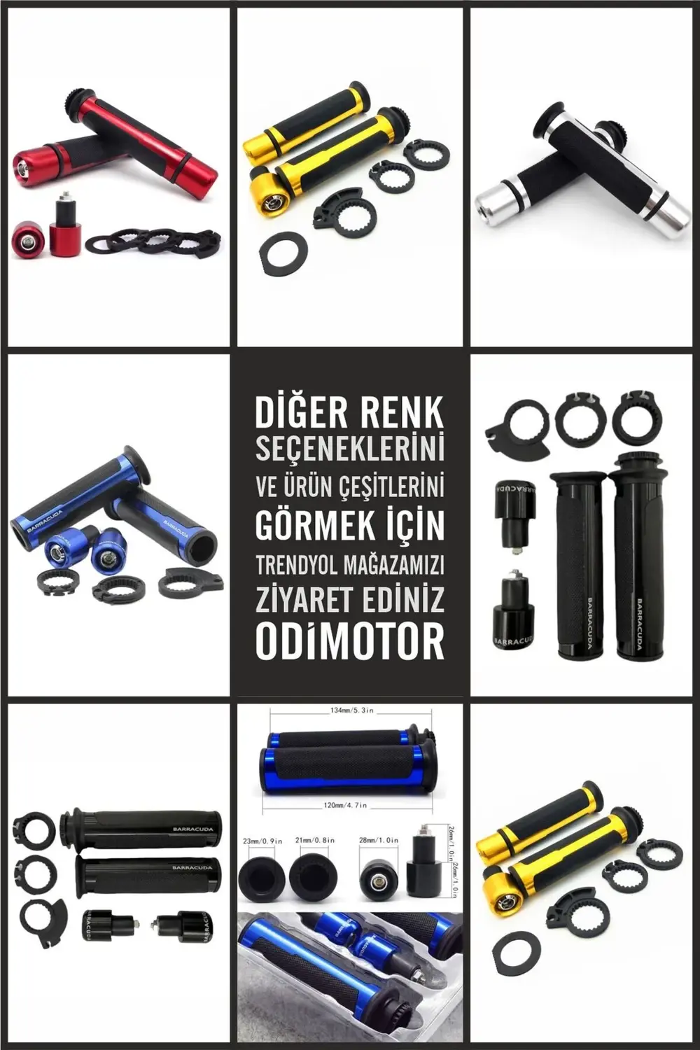 Yamaha R25 MT07 R6 Ybr 125 Elcik Takımı (2'li Takım Siyah Renk)